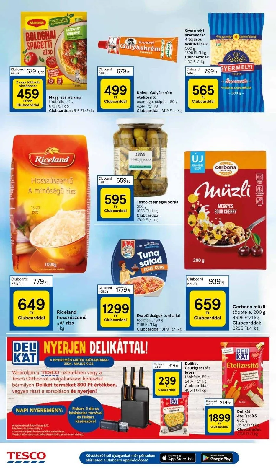 Tesco akciós újság Hipermarket 05.09–05.15 – 26. oldal