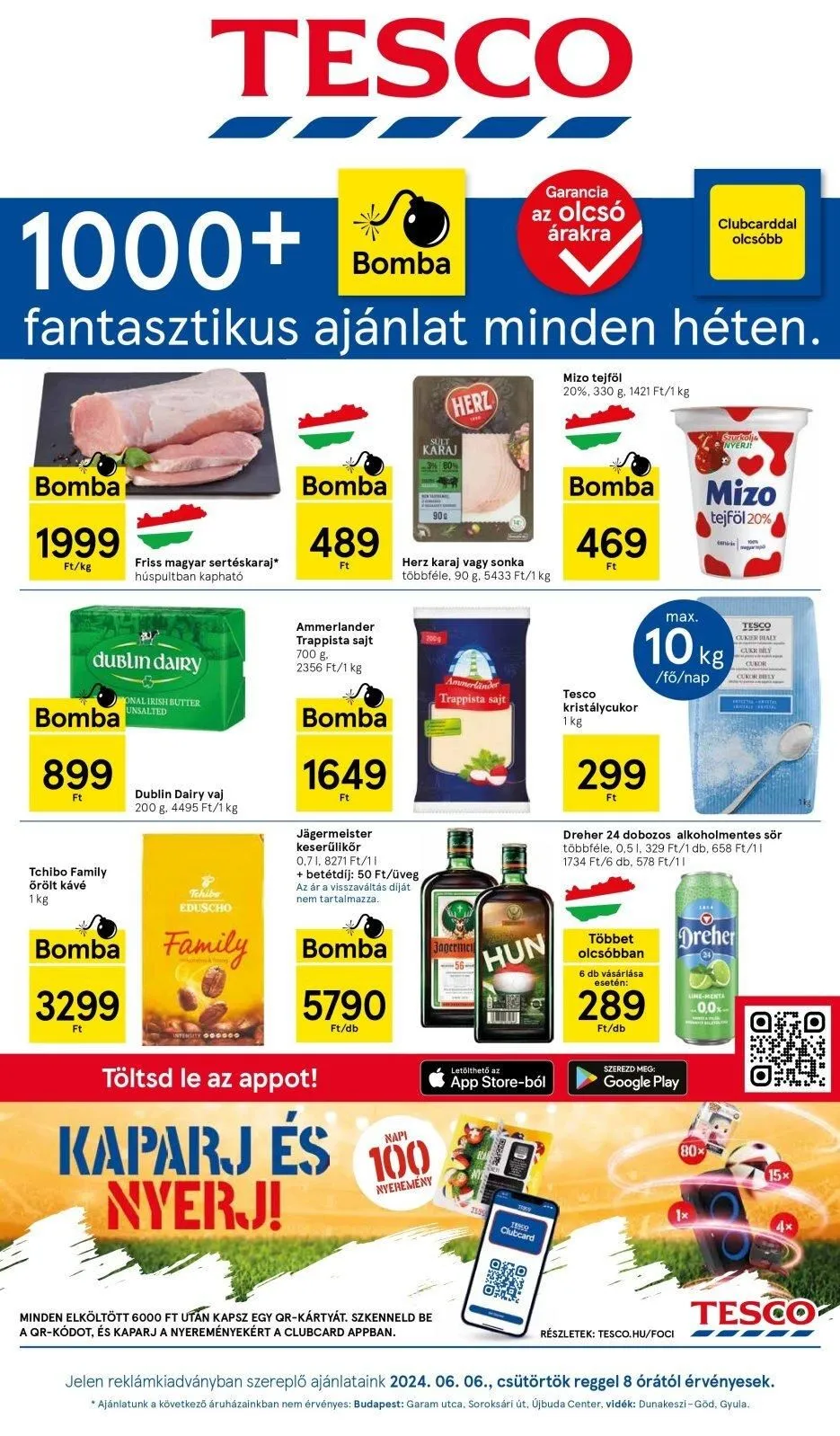 Tesco akciós újság Hipermarket 06.06–06.12