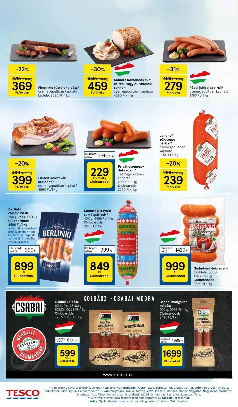 Tesco akciós újság Hipermarket 06.06–06.12 – 18. oldal