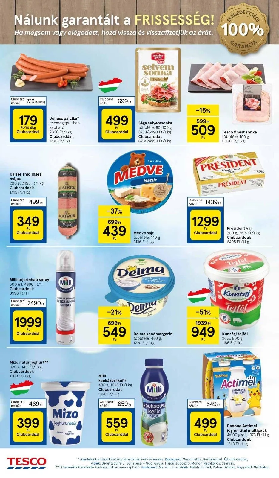 Tesco akciós újság Hipermarket 06.13–06.19 – 4. oldal