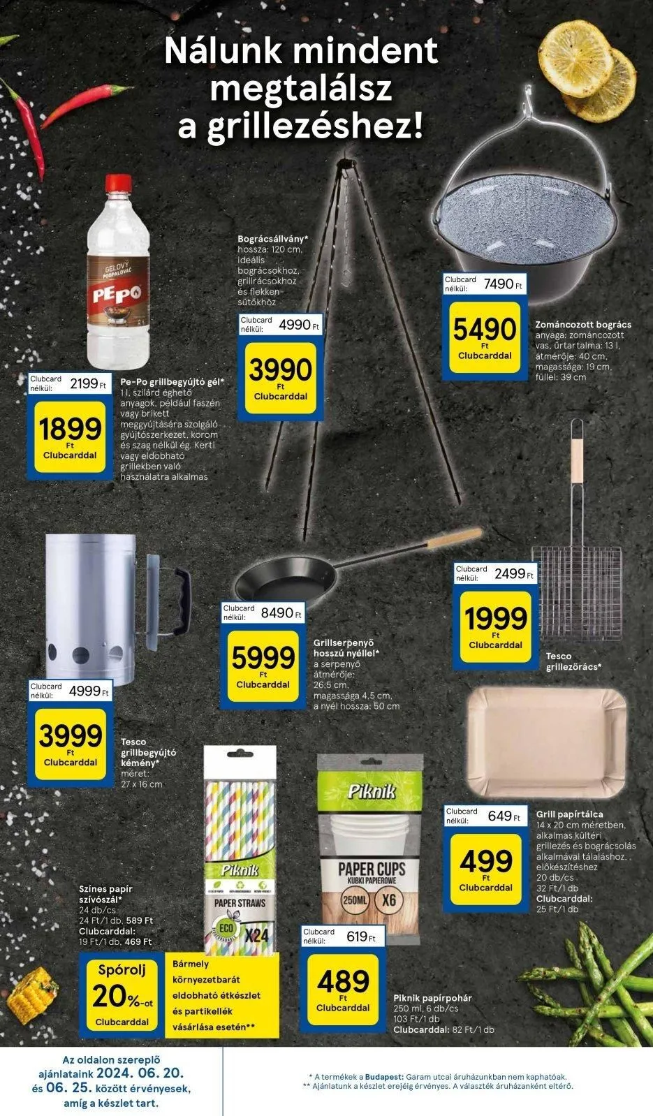 Tesco akciós újság Hipermarket 06.20–06.26 – 16. oldal