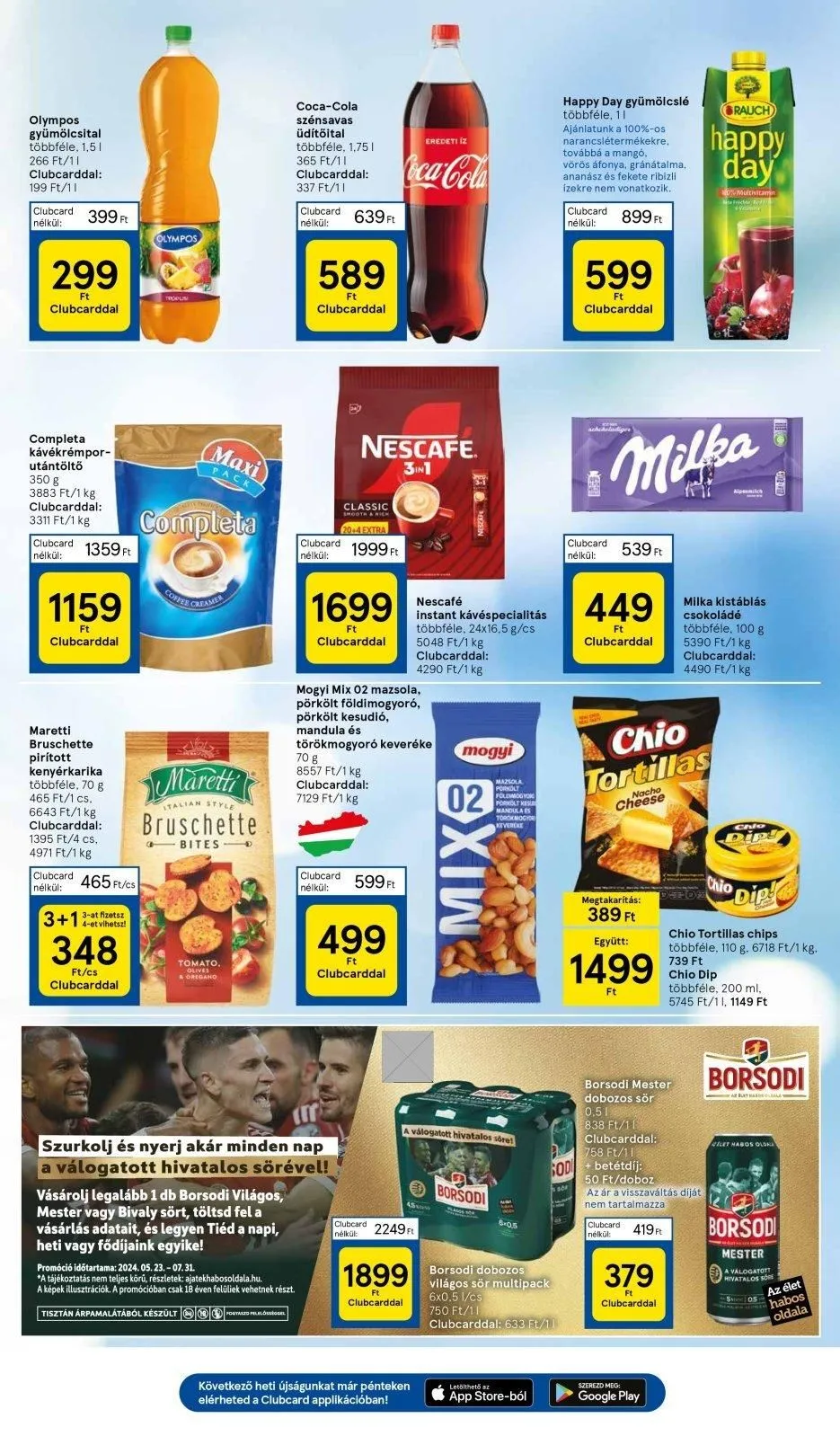 Tesco akciós újság Hipermarket 06.20–06.26 – 23. oldal