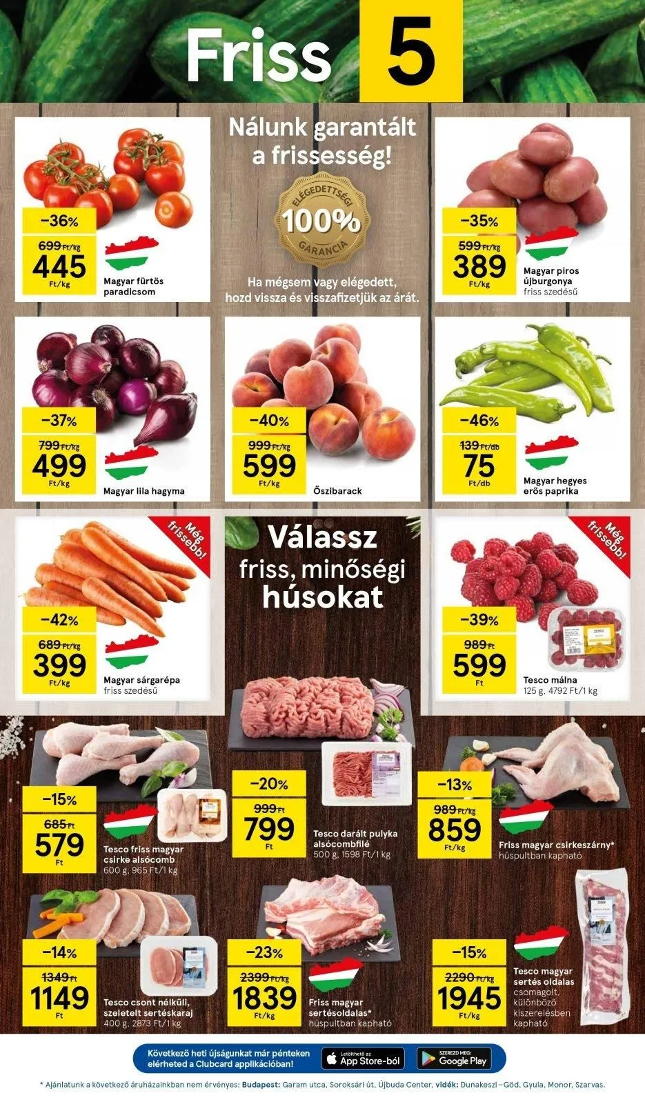 Tesco akciós újság Hipermarket 06.20–06.26 – 3. oldal