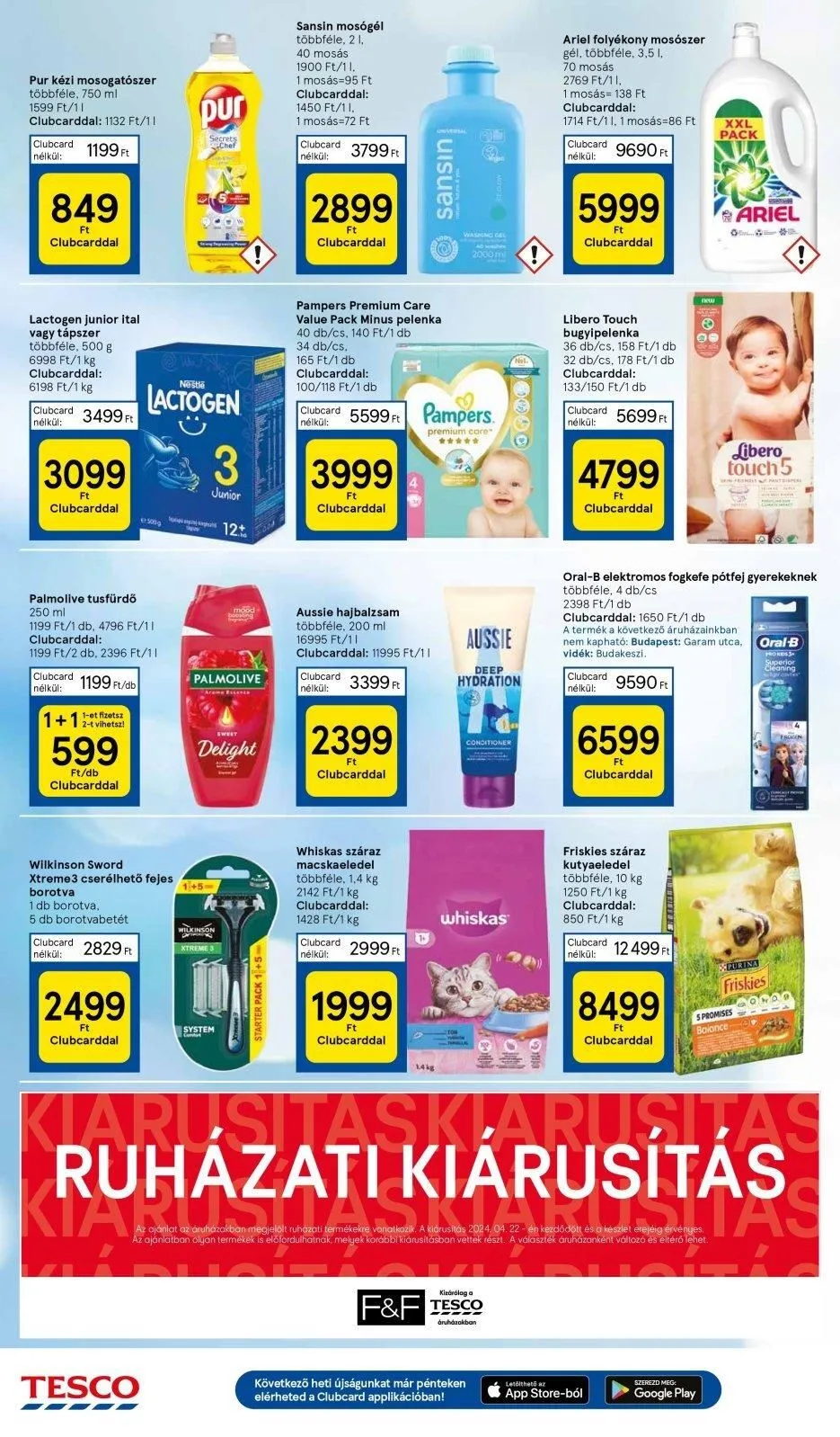 Tesco akciós újság Hipermarket 06.20–06.26 – 8. oldal