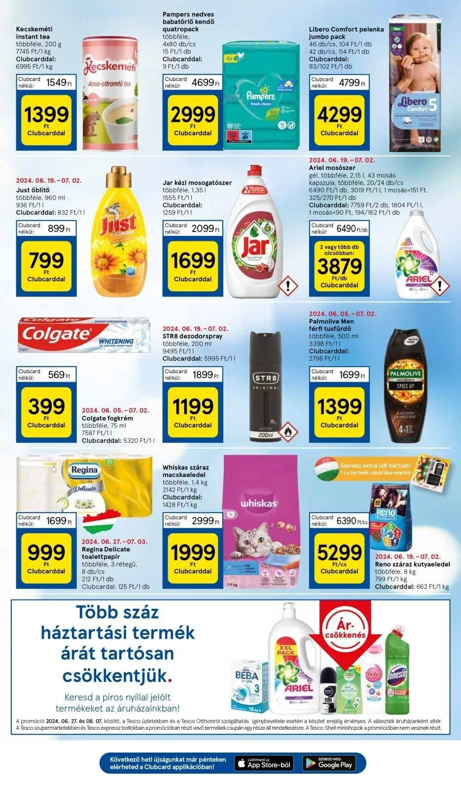 Tesco akciós újság Hipermarket 06.27–07.03 – 7. oldal