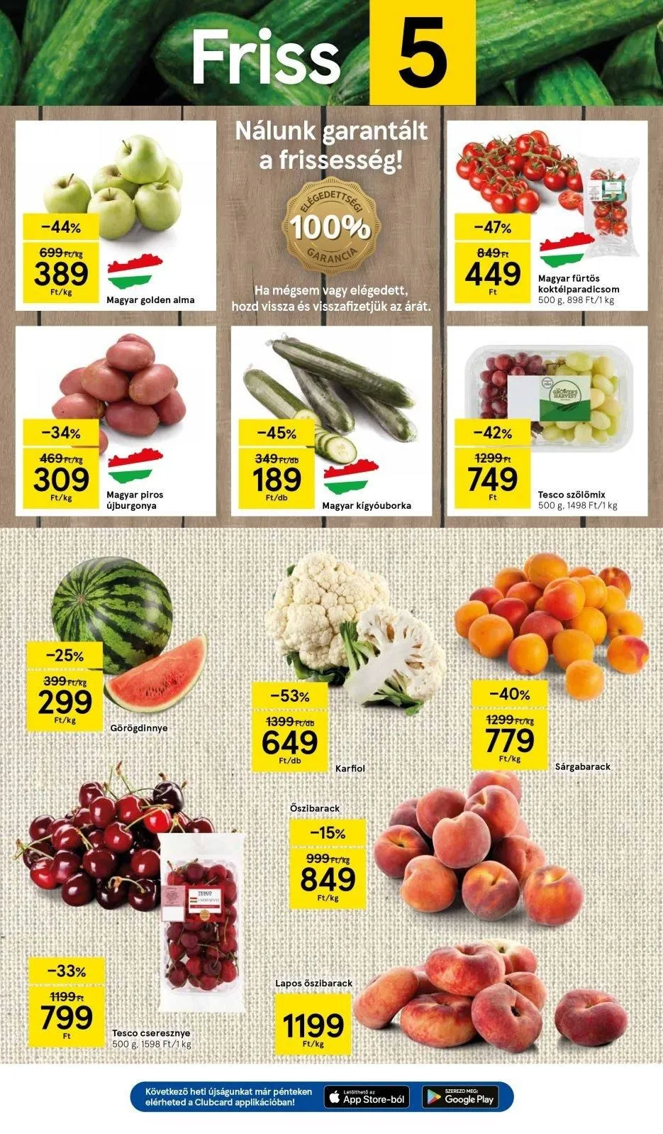 Tesco akciós újság Hipermarket 07.04–07.10 – 3. oldal