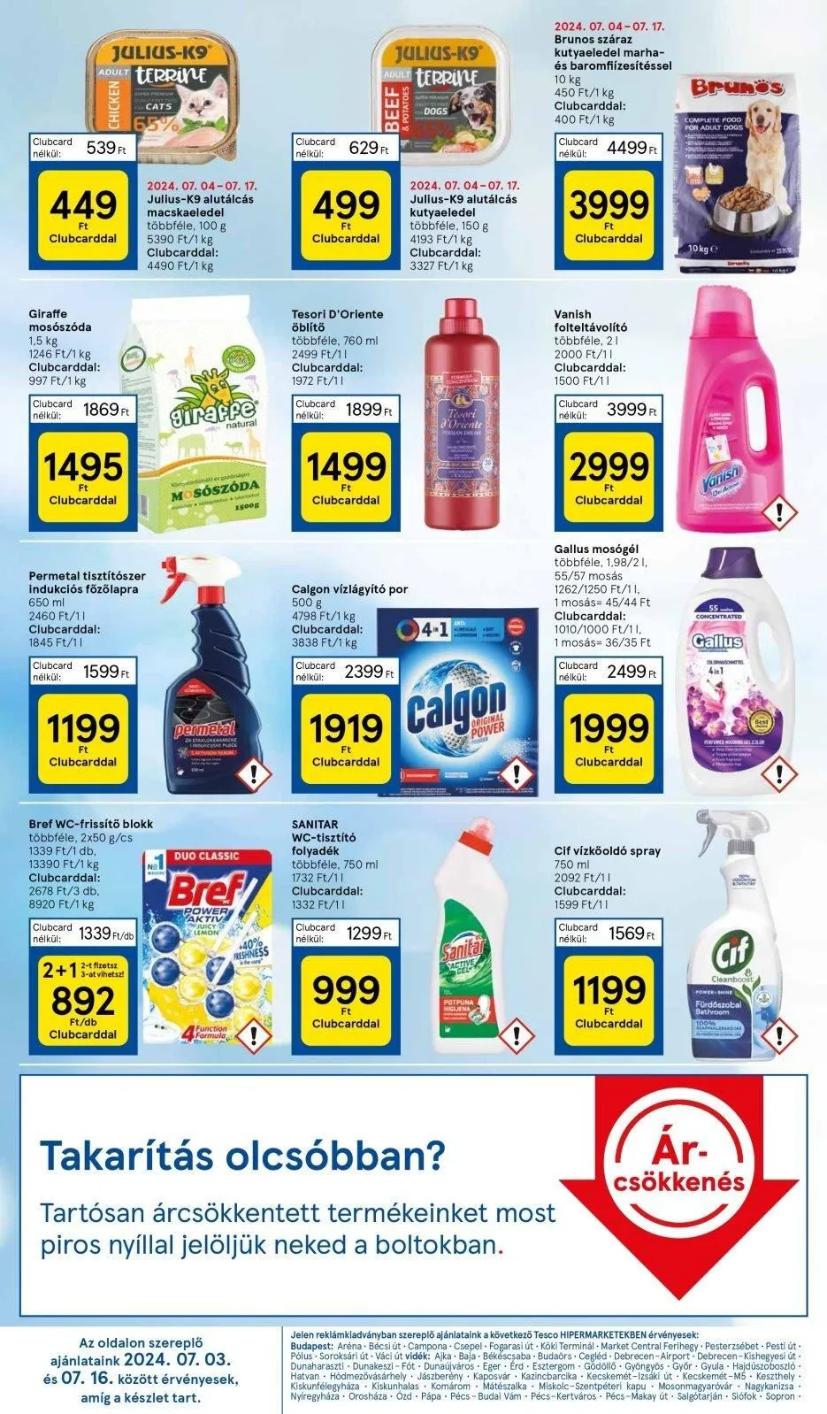 Tesco akciós újság Hipermarket 07.11–07.17 – 32. oldal