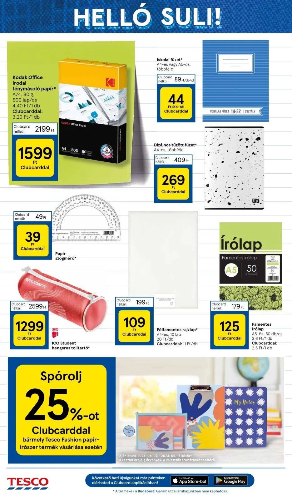 Tesco akciós újság Hipermarket 08.22–08.28 – 14. oldal