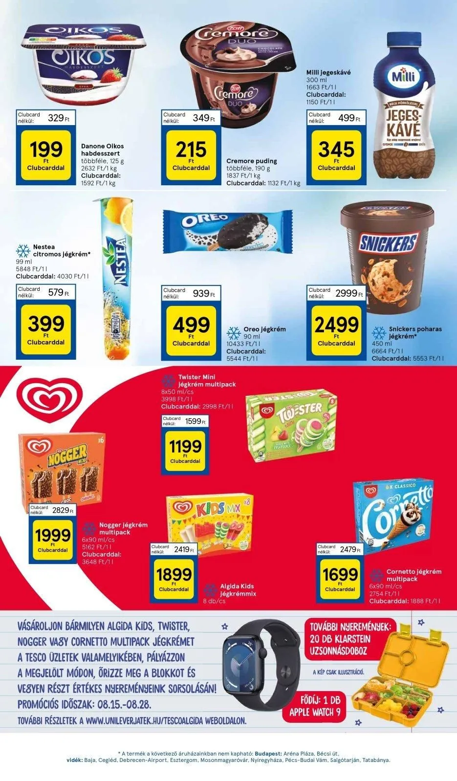 Tesco akciós újság Hipermarket 08.22–08.28 – 19. oldal