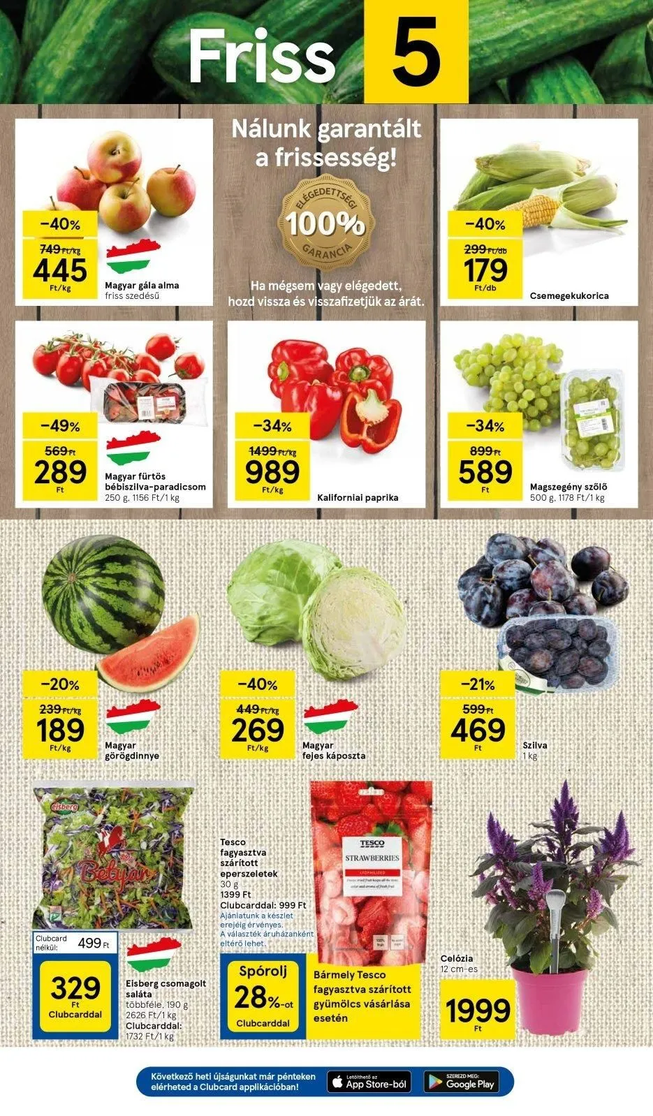 Tesco akciós újság Hipermarket 08.22–08.28 – 3. oldal