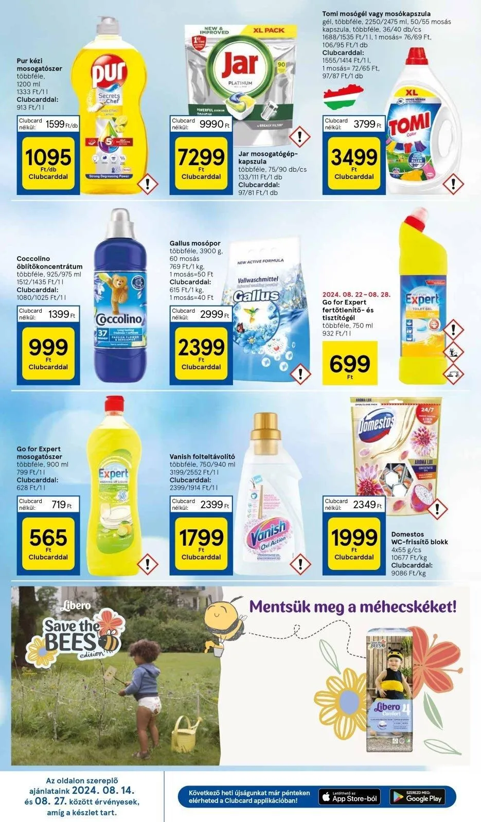 Tesco akciós újság Hipermarket 08.22–08.28 – 30. oldal
