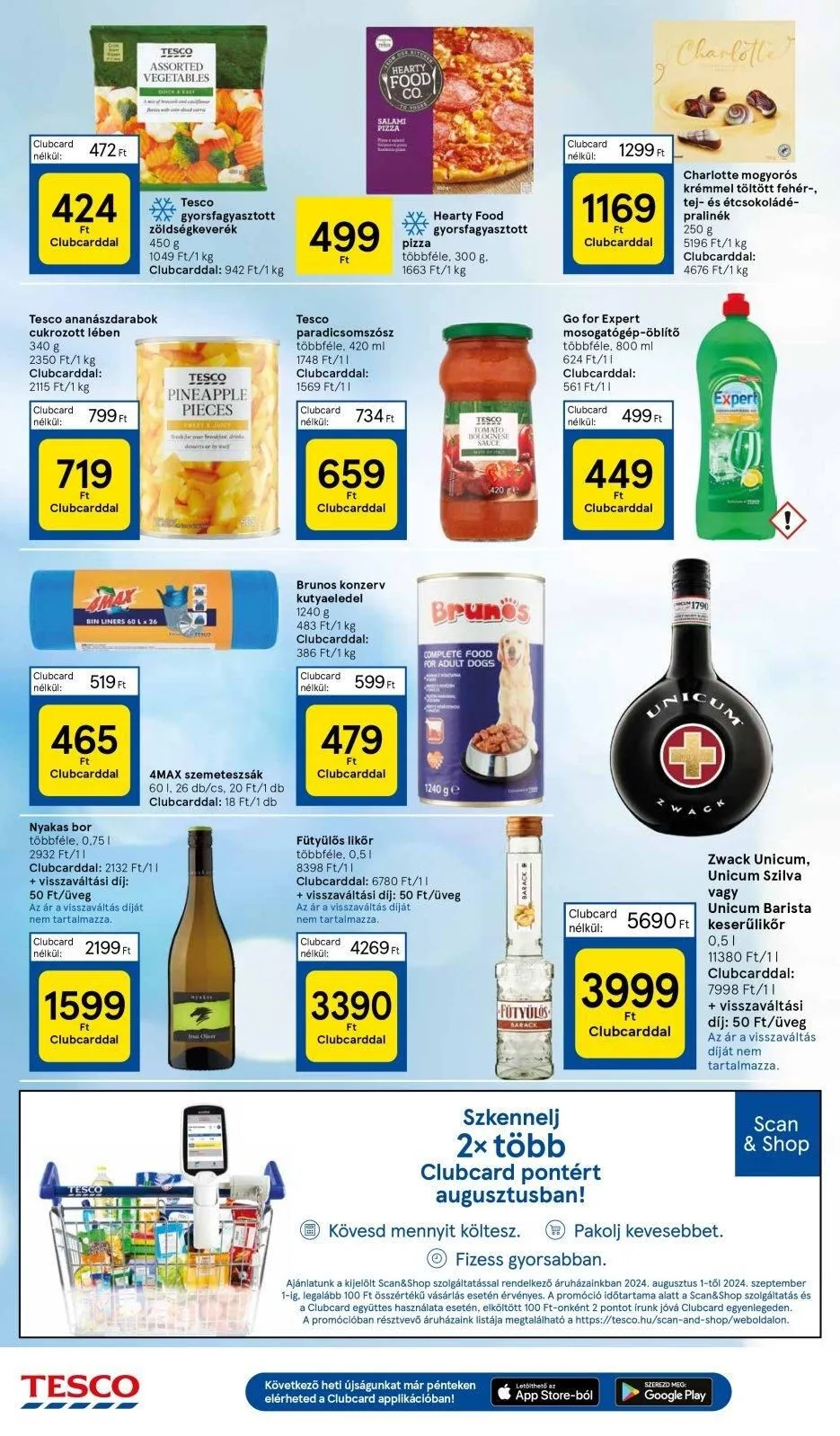Tesco akciós újság Hipermarket 08.22–08.28 – 4. oldal