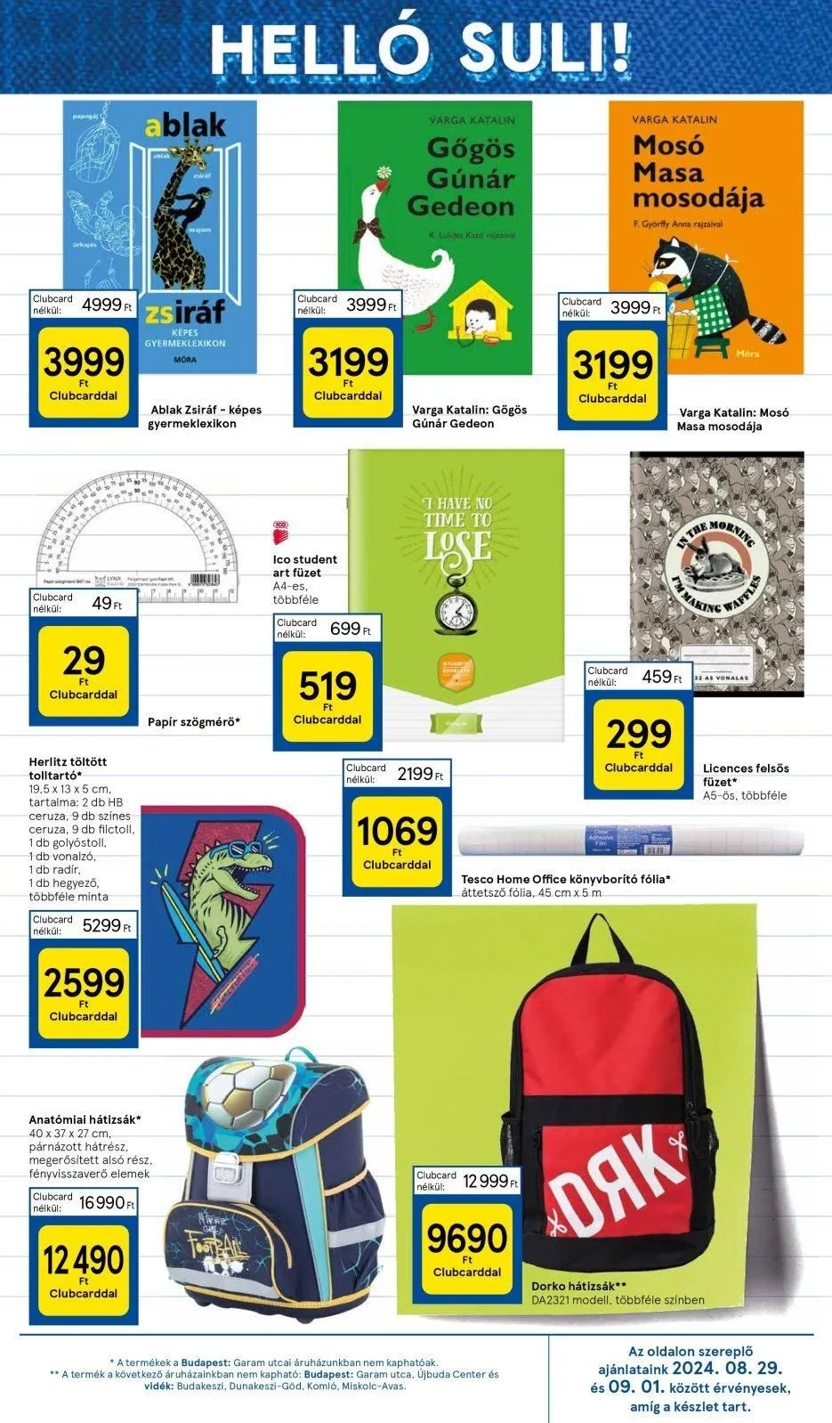 Tesco akciós újság Hipermarket 08.29–09.04 – 15. oldal