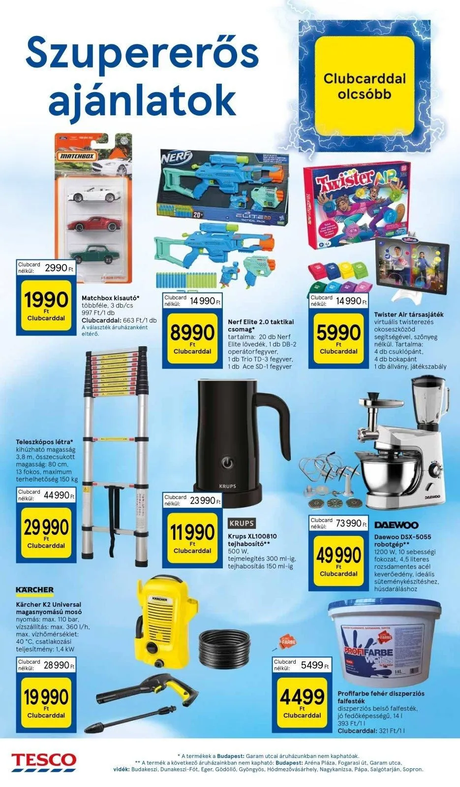 Tesco akciós újság Hipermarket 08.29–09.04 – 16. oldal