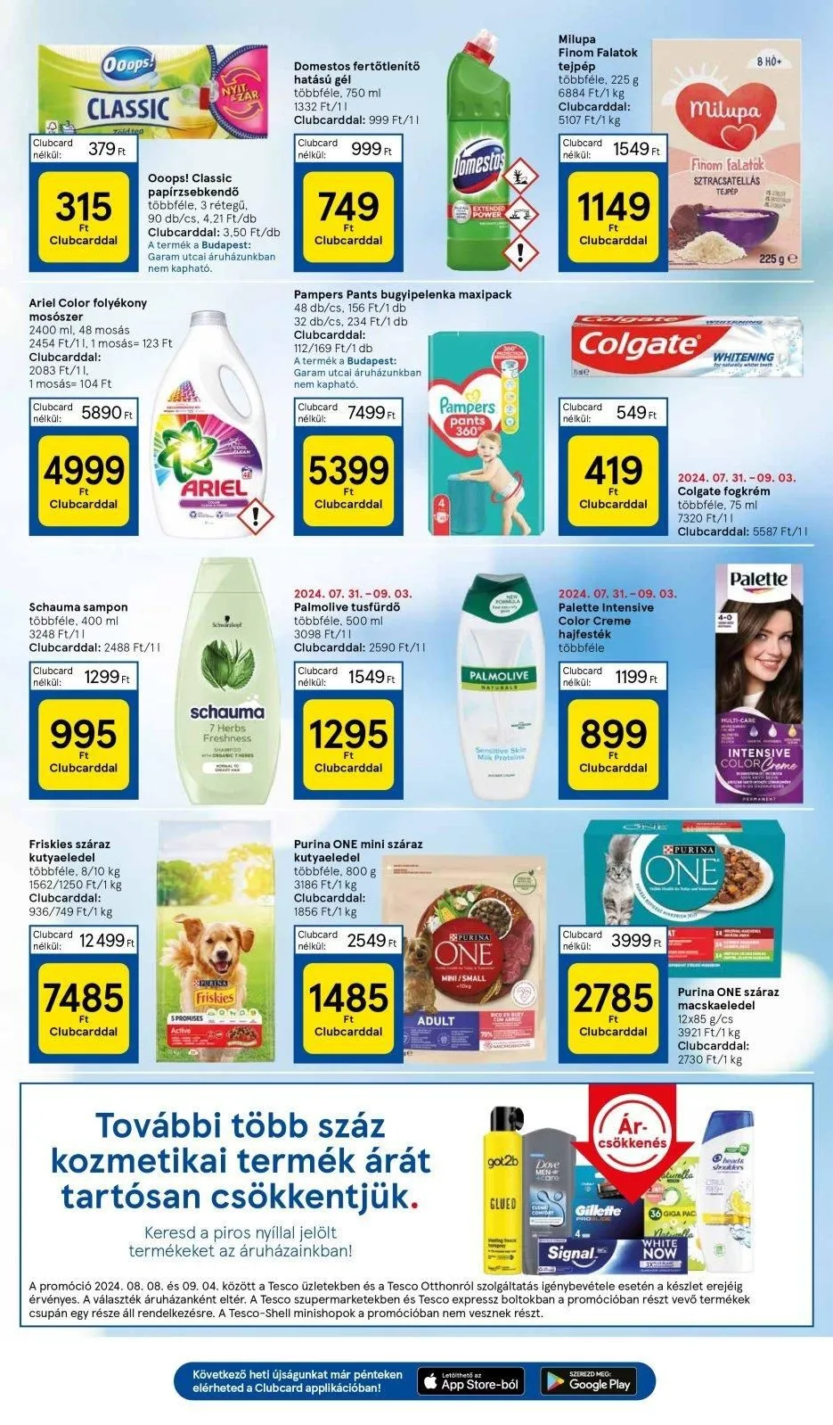 Tesco akciós újság Hipermarket 08.29–09.04 – 7. oldal