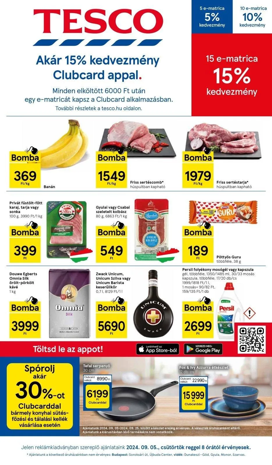 Tesco akciós újság Hipermarket 09.05–09.11