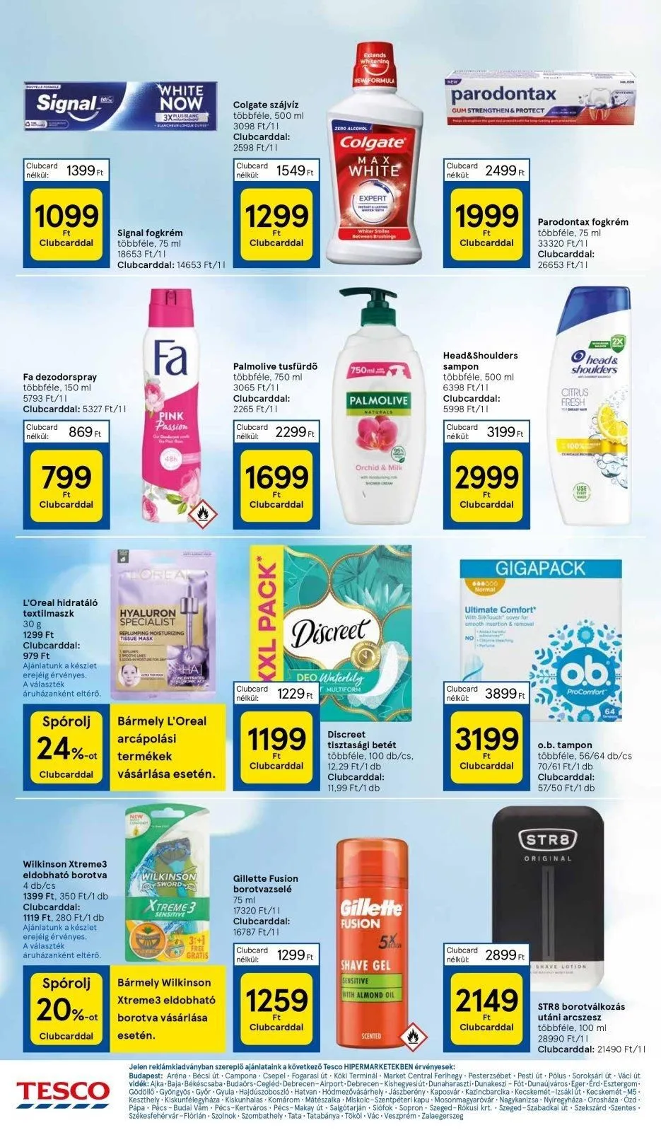 Tesco akciós újság Hipermarket 09.05–09.11 – 30. oldal