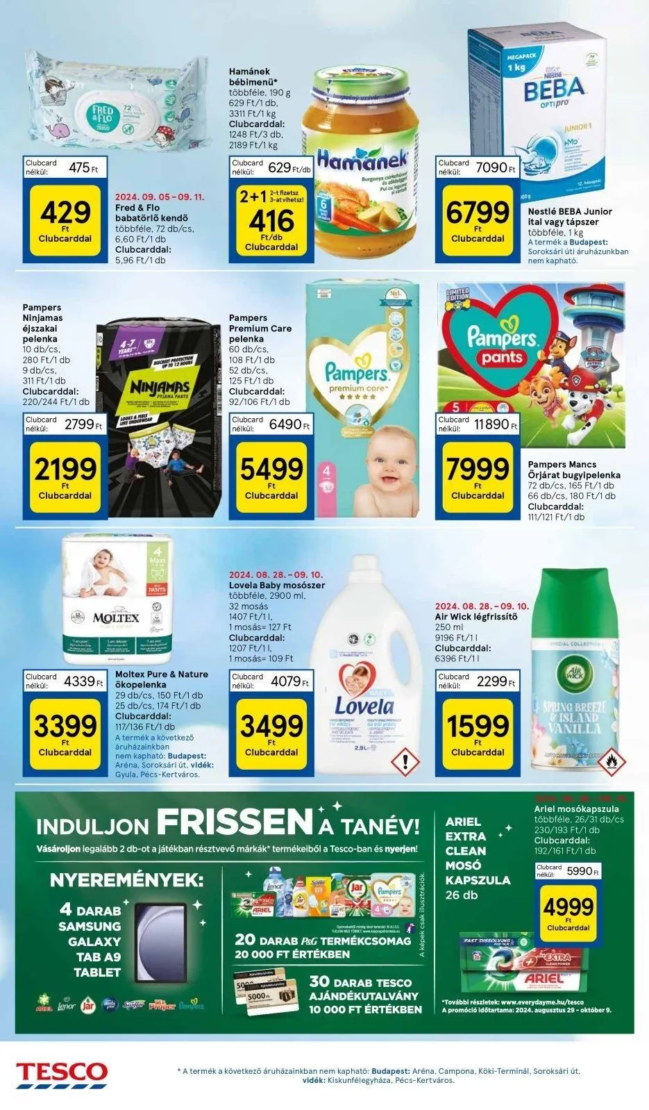 Tesco akciós újság Hipermarket 09.05–09.11 – 32. oldal