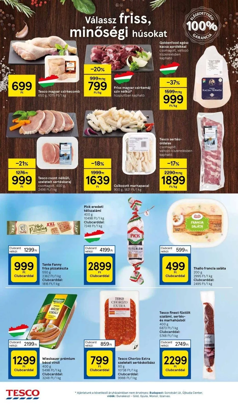 Tesco akciós újság Hipermarket 09.05–09.11 – 4. oldal