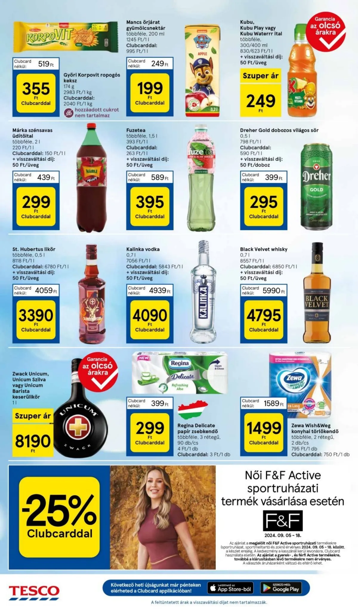 Tesco akciós újság Hipermarket 09.12–09.18 – 8. oldal