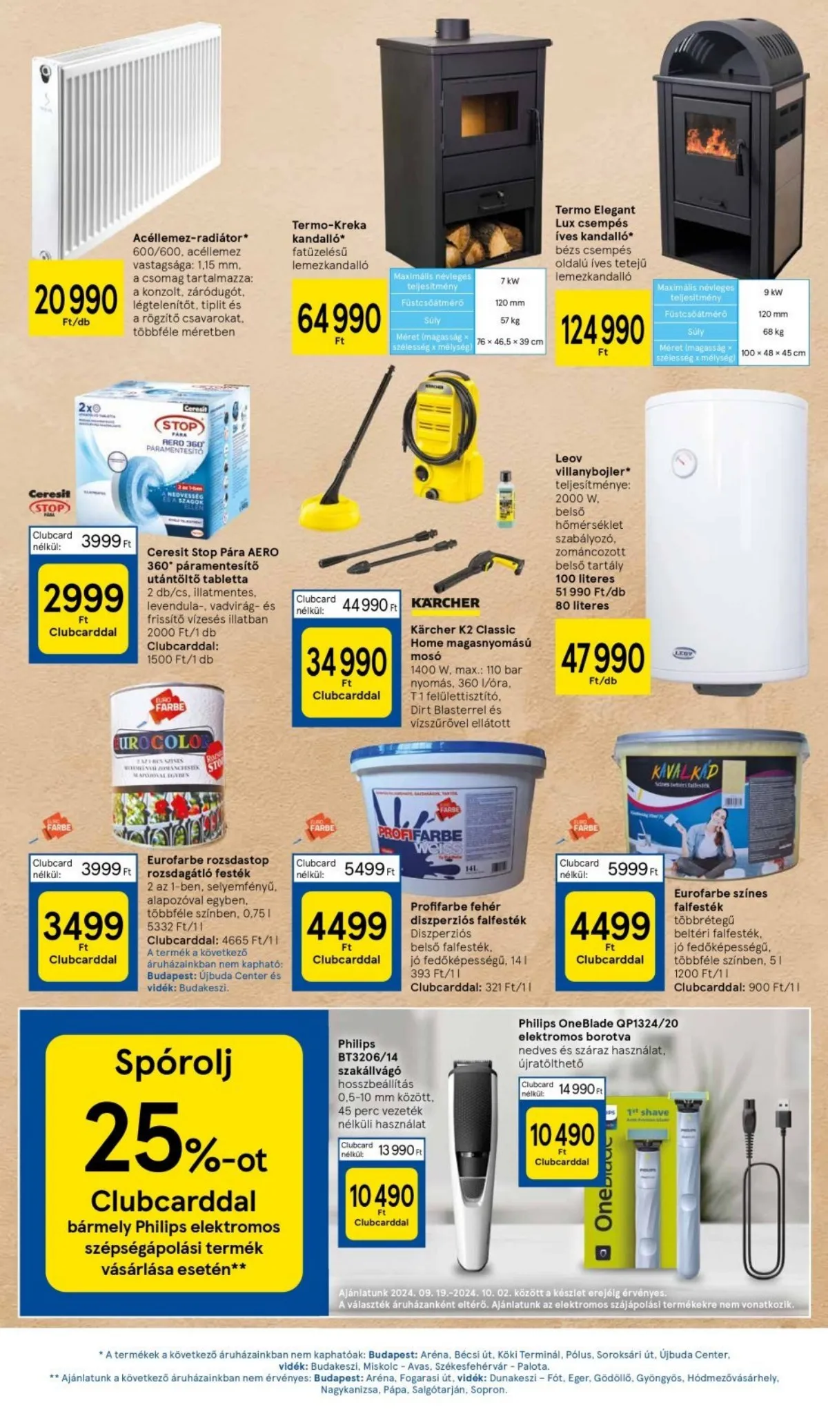 Tesco akciós újság Hipermarket 09.19–09.25 – 15. oldal
