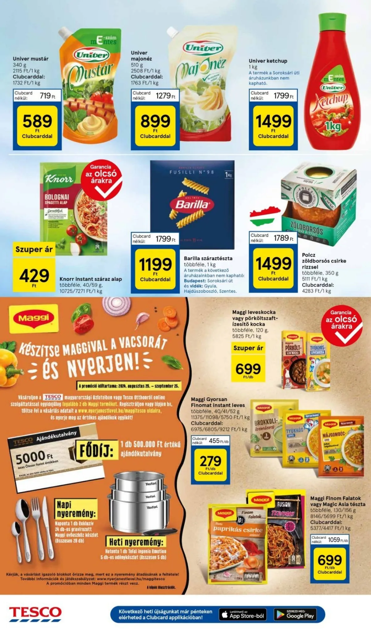 Tesco akciós újság Hipermarket 09.19–09.25 – 22. oldal