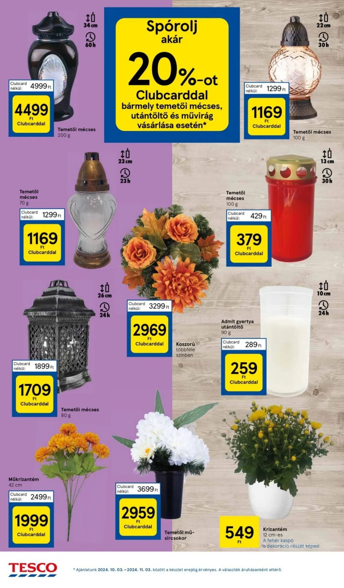 Tesco akciós újság Hipermarket 10.03–10.09 – 10. oldal