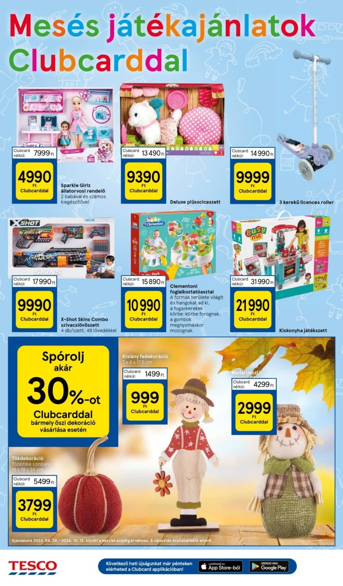 Tesco akciós újság Hipermarket 10.03–10.09 – 30. oldal