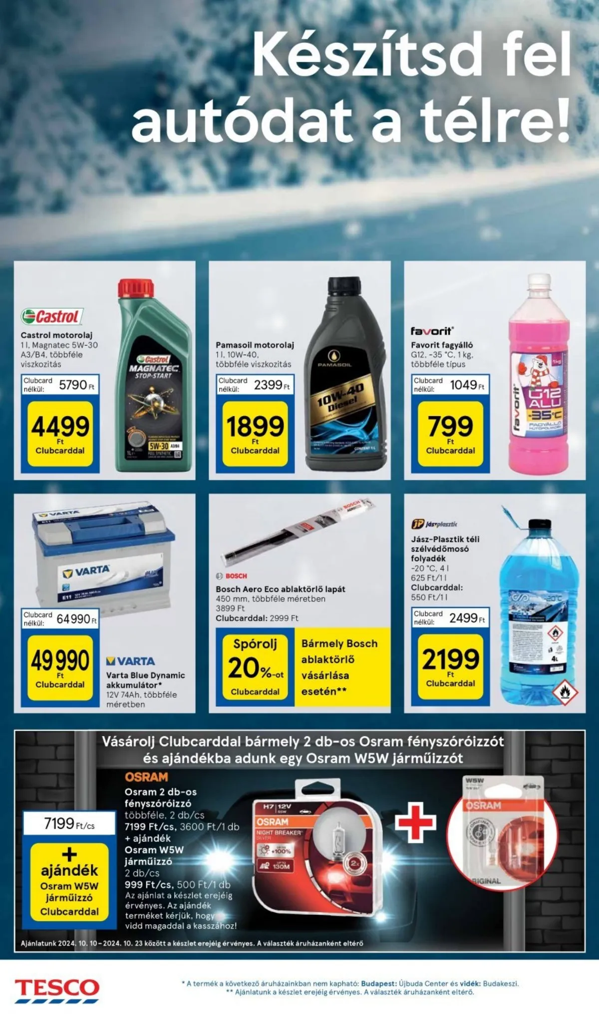 Tesco akciós újság Hipermarket 10.10–10.16 – 12. oldal