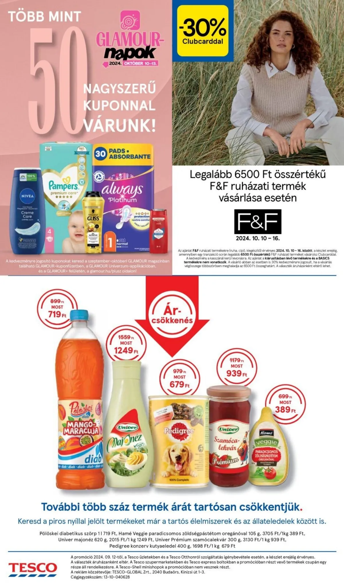 Tesco akciós újság Hipermarket 10.10–10.16 – 16. oldal