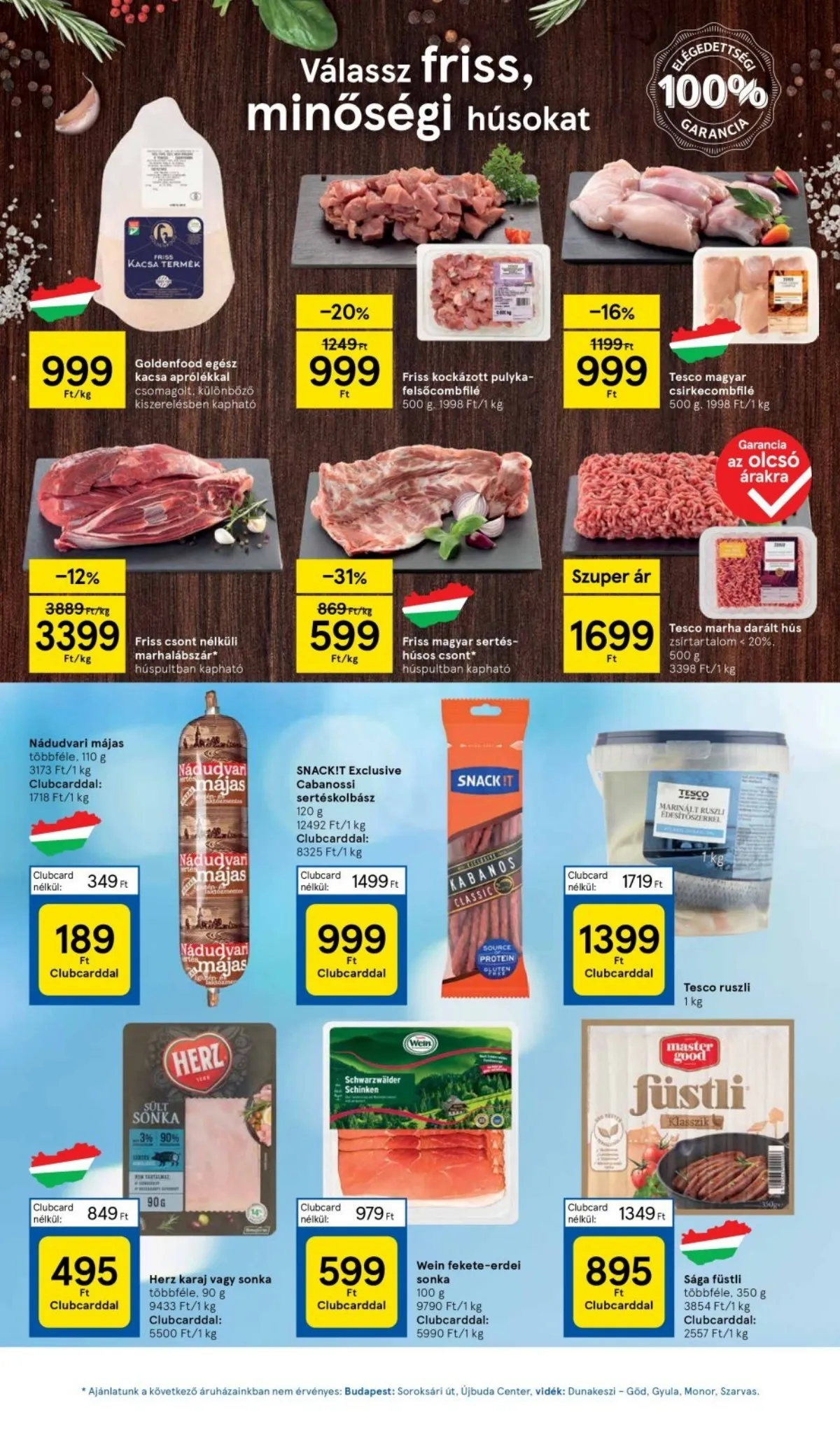 Tesco akciós újság Hipermarket 10.10–10.16 – 3. oldal