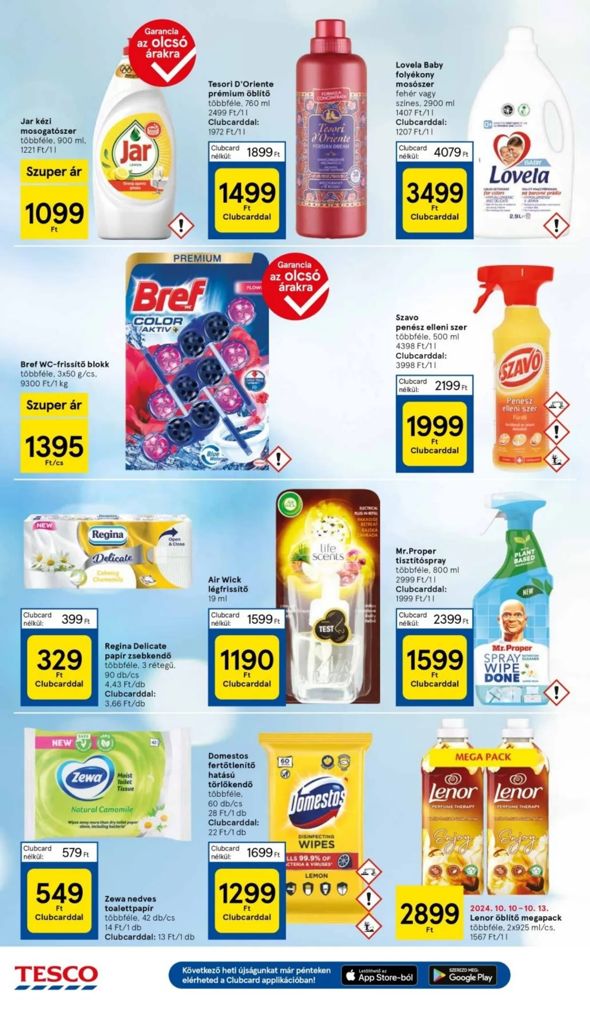 Tesco akciós újság Hipermarket 10.10–10.16 – 34. oldal