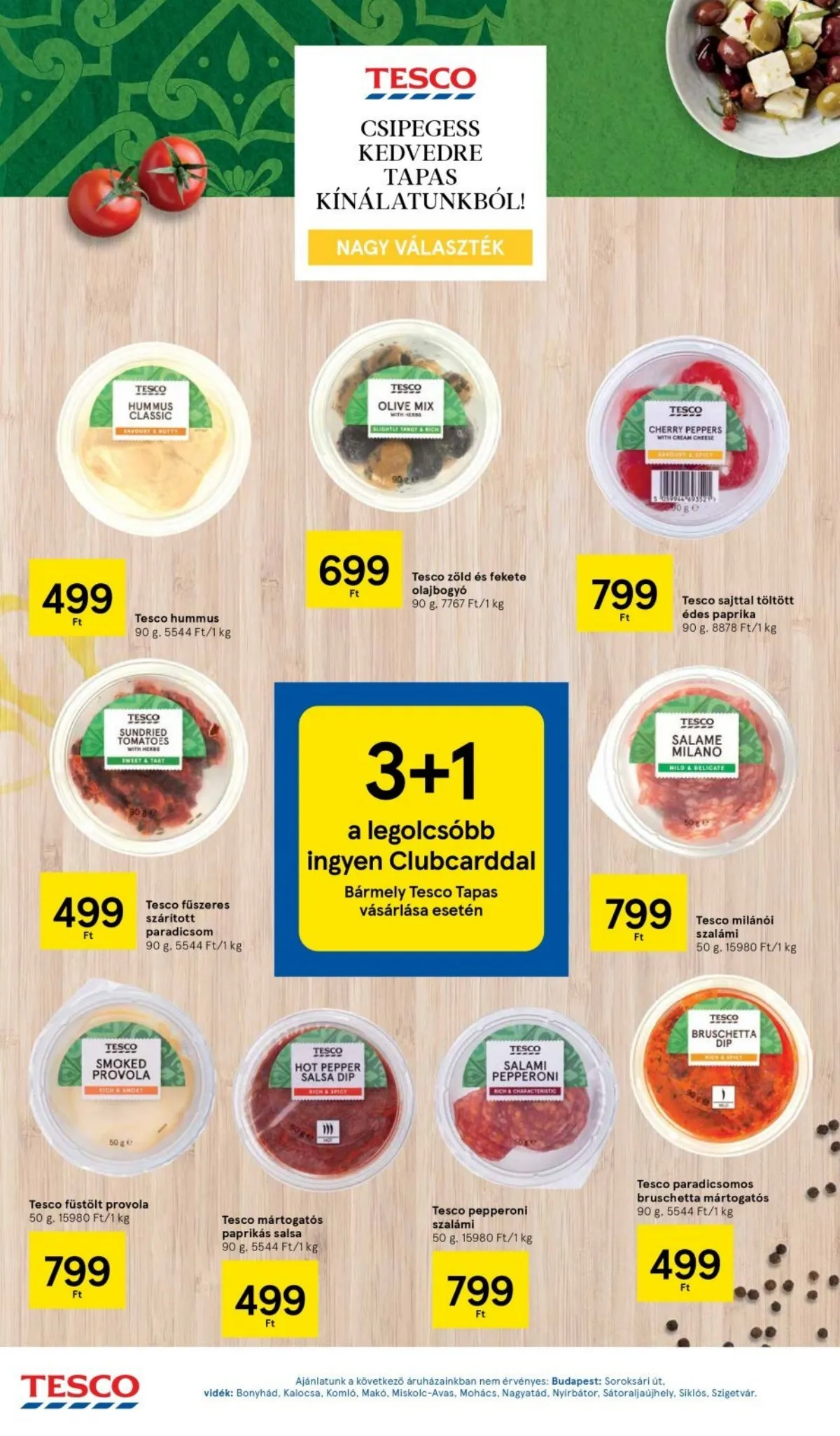 Tesco akciós újság Hipermarket 10.10–10.16 – 8. oldal