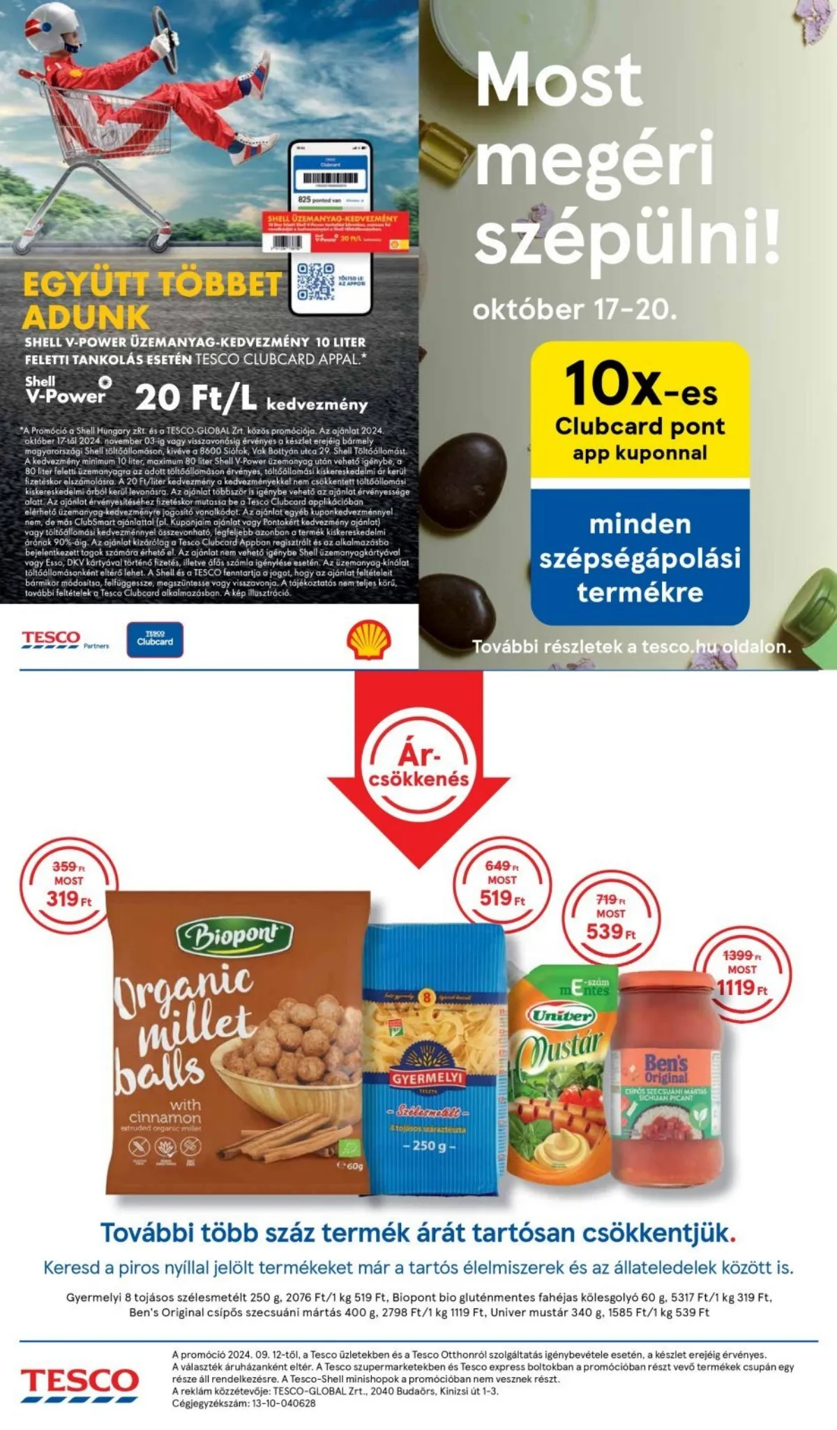 Tesco akciós újság Hipermarket 10.17–10.23 – 16. oldal