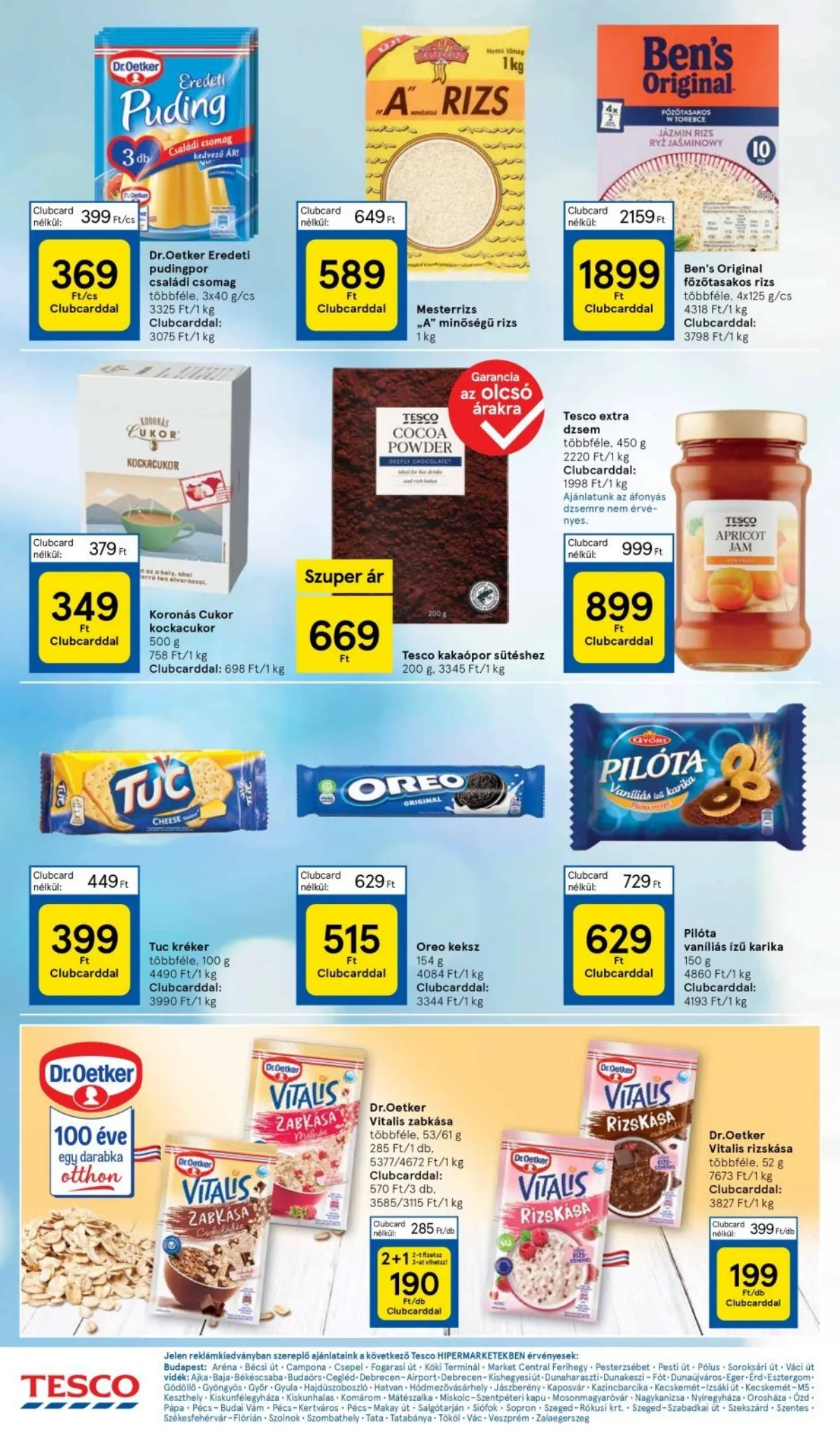 Tesco akciós újság Hipermarket 10.17–10.23 – 22. oldal
