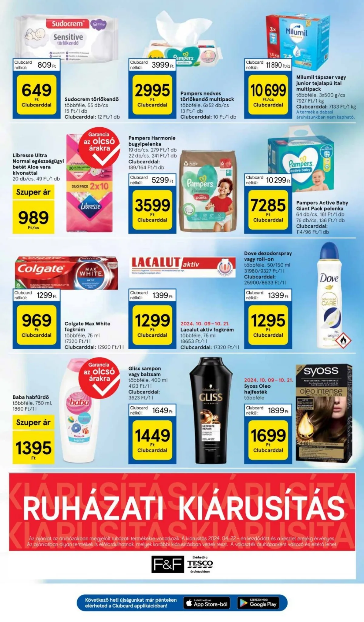 Tesco akciós újság Hipermarket 10.17–10.23 – 7. oldal