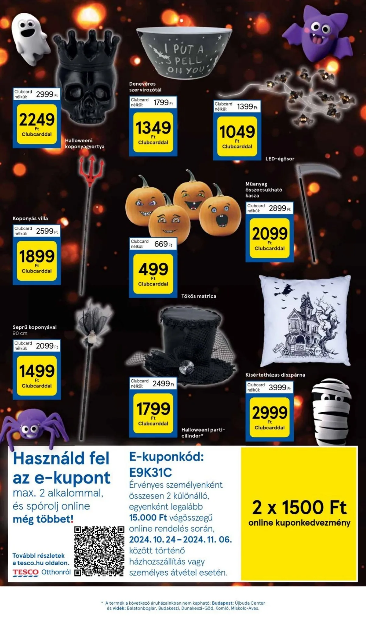 Tesco akciós újság Hipermarket 10.24–10.30 – 13. oldal