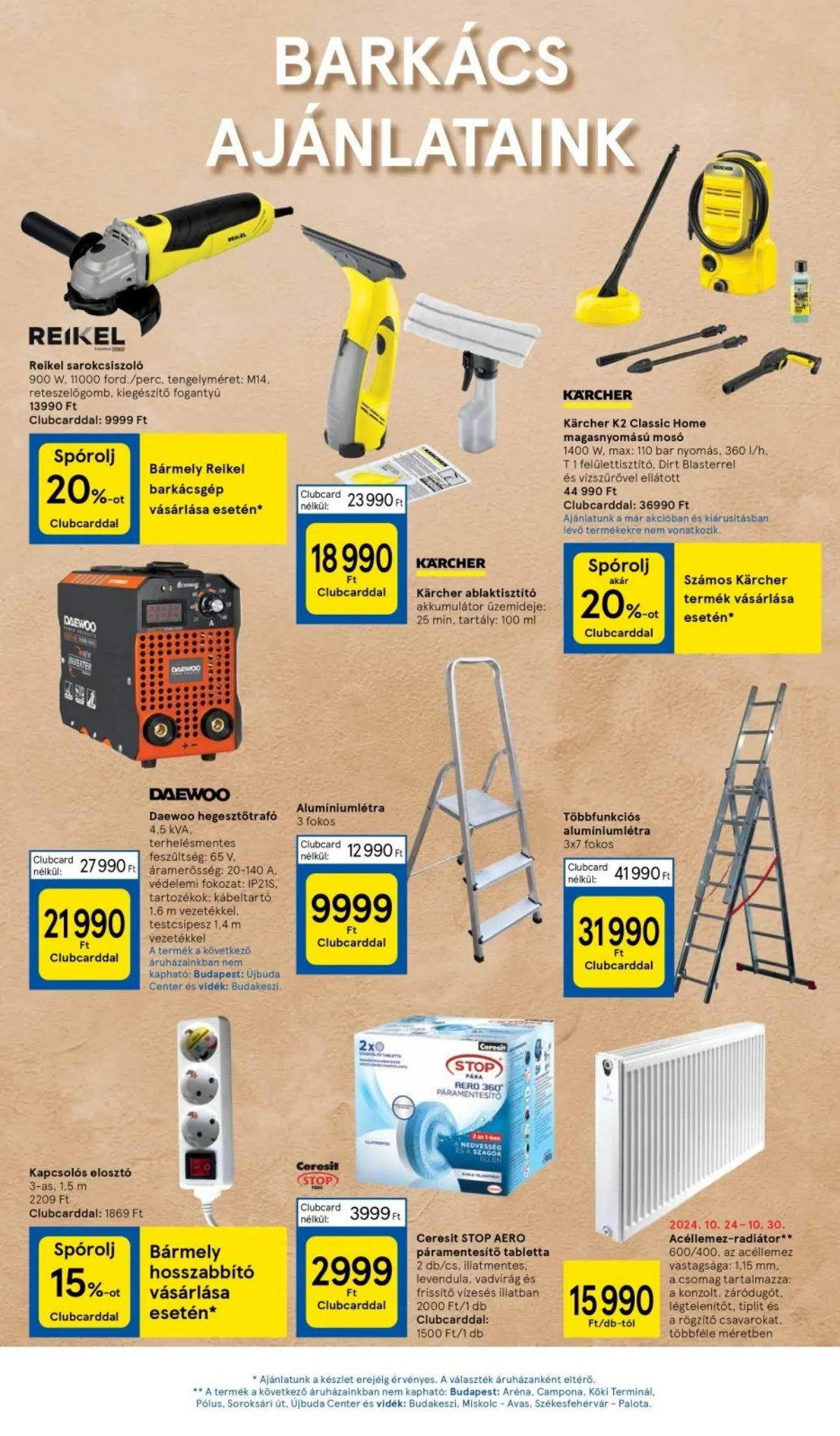 Tesco akciós újság Hipermarket 10.24–10.30 – 15. oldal