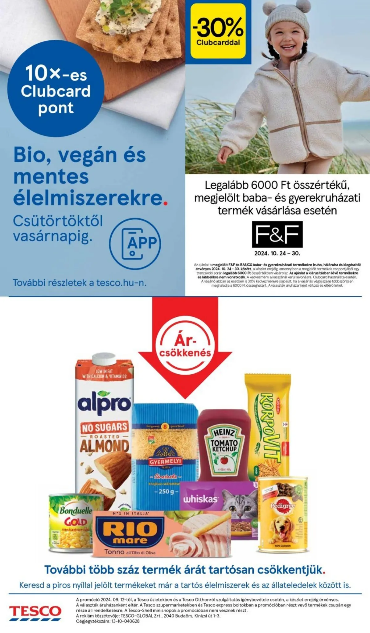 Tesco akciós újság Hipermarket 10.24–10.30 – 16. oldal