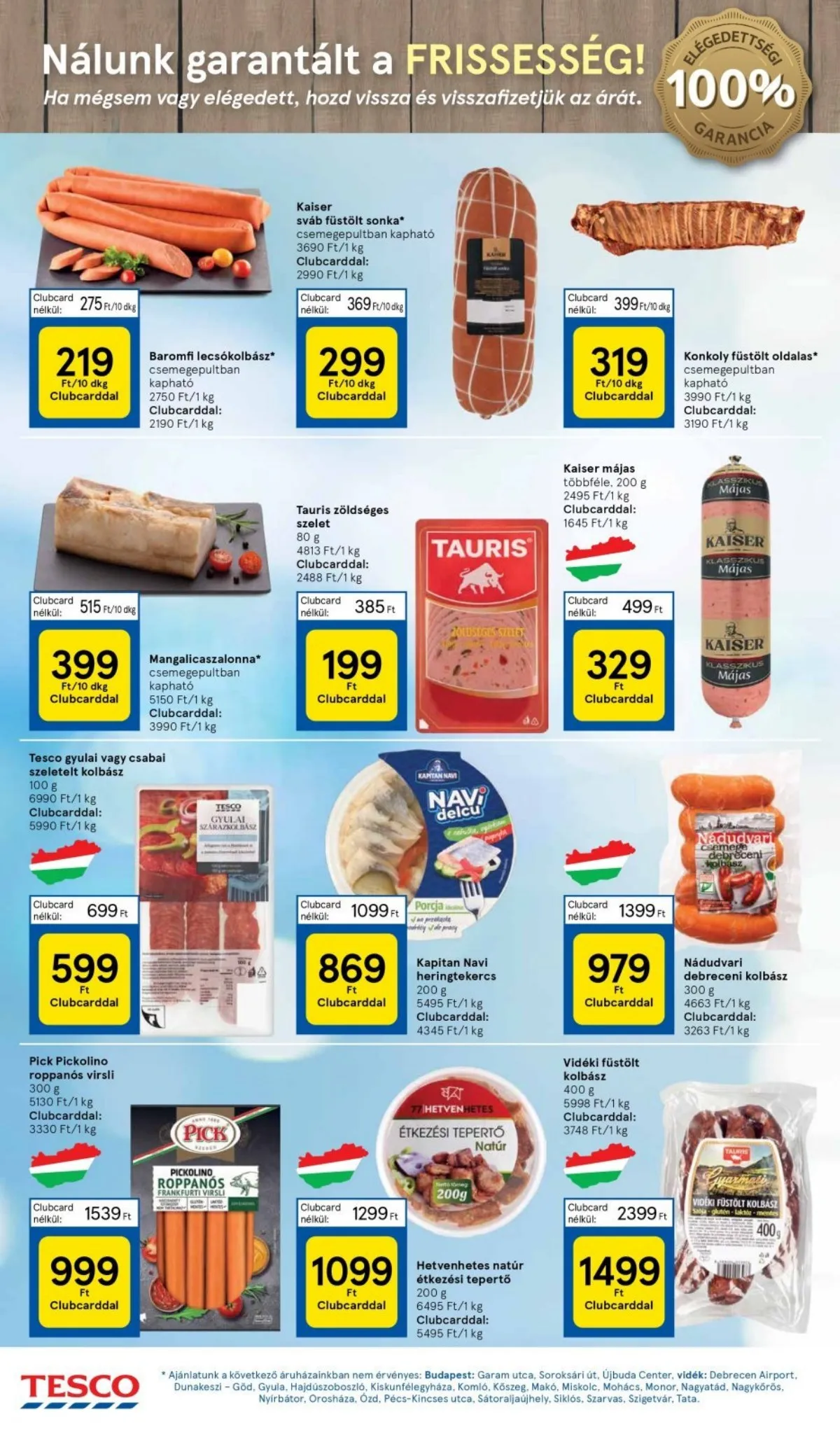 Tesco akciós újság Hipermarket 10.24–10.30 – 18. oldal