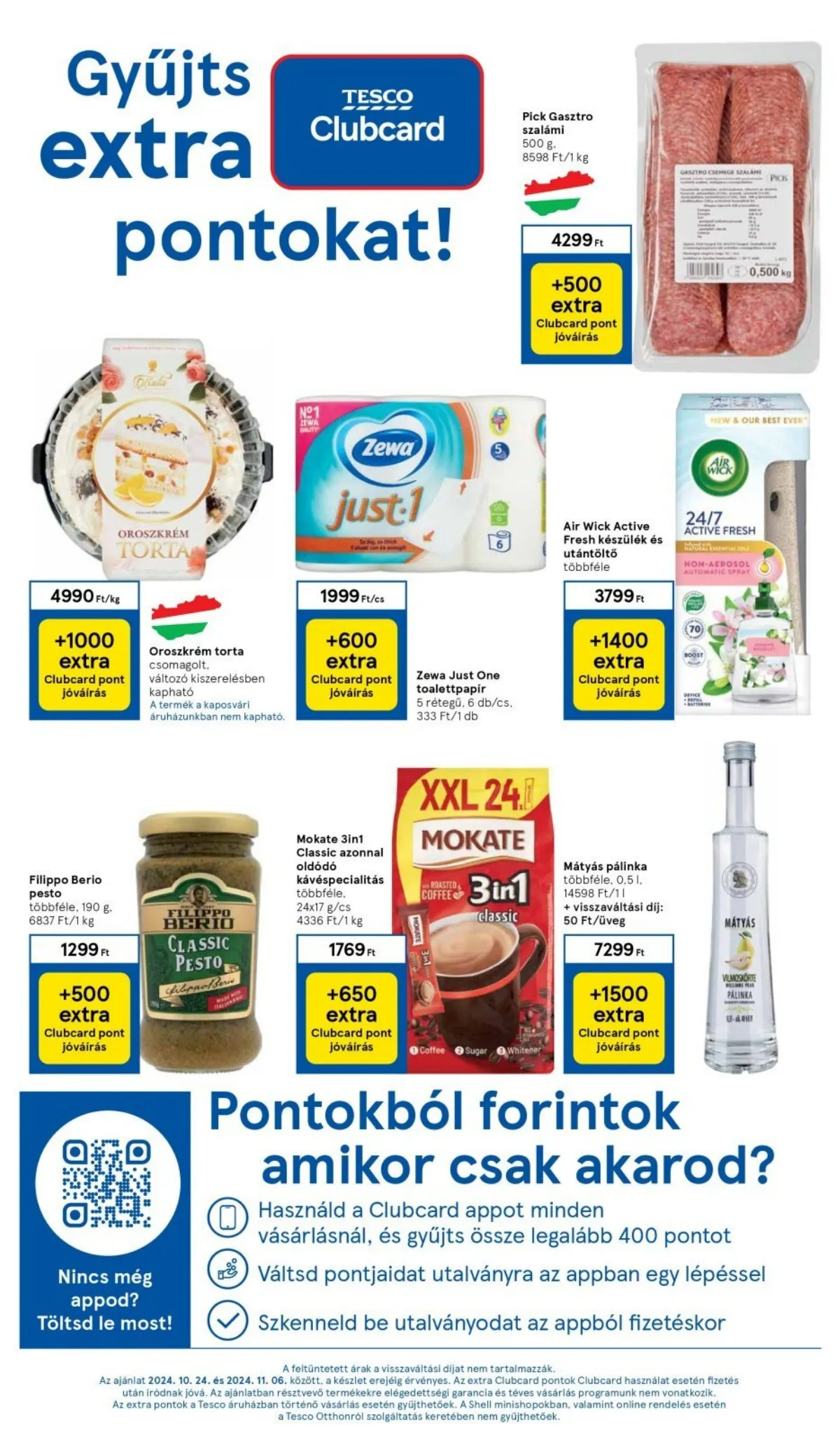 Tesco akciós újság Hipermarket 10.24–10.30 – 21. oldal