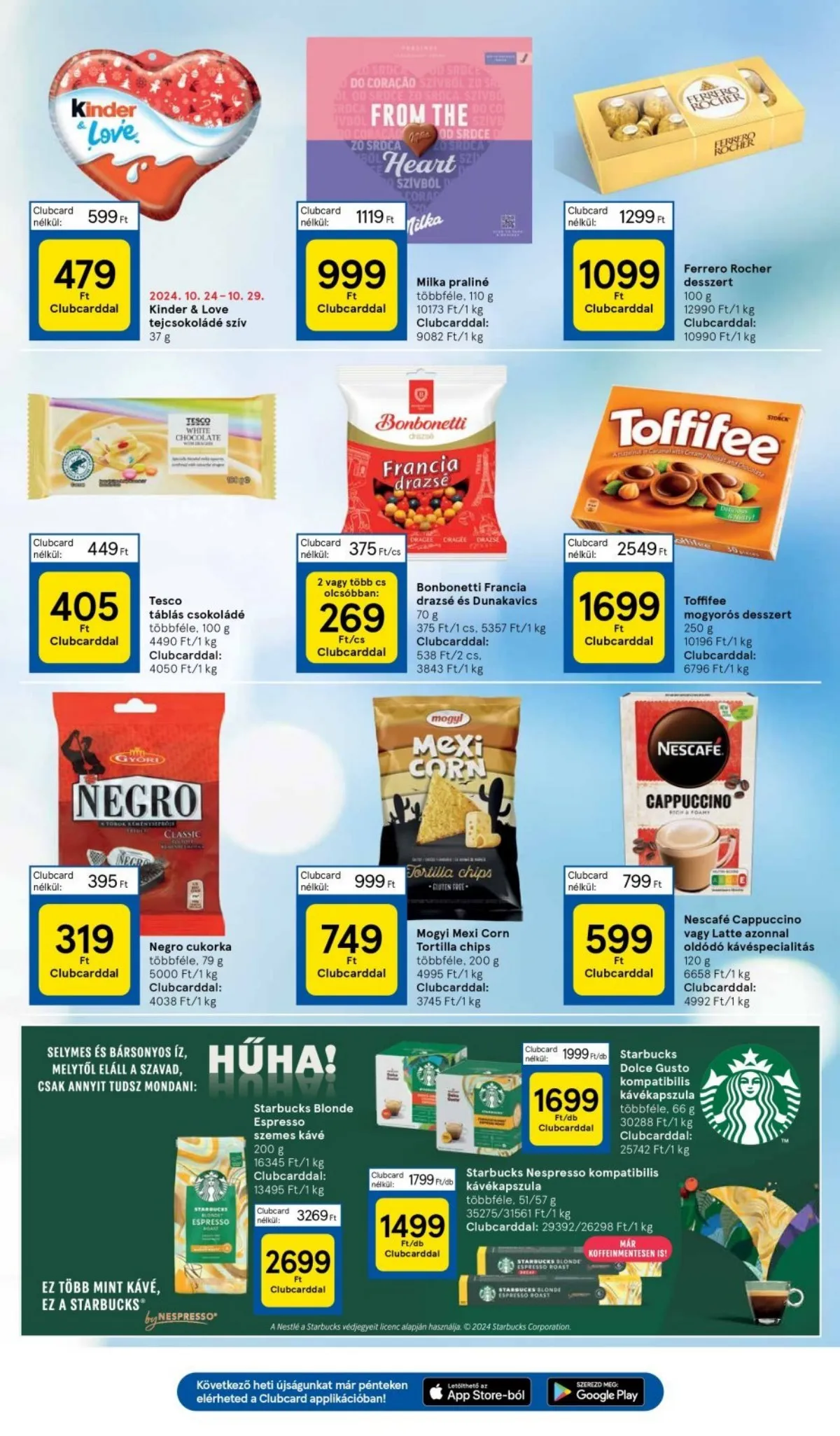 Tesco akciós újság Hipermarket 10.24–10.30 – 23. oldal