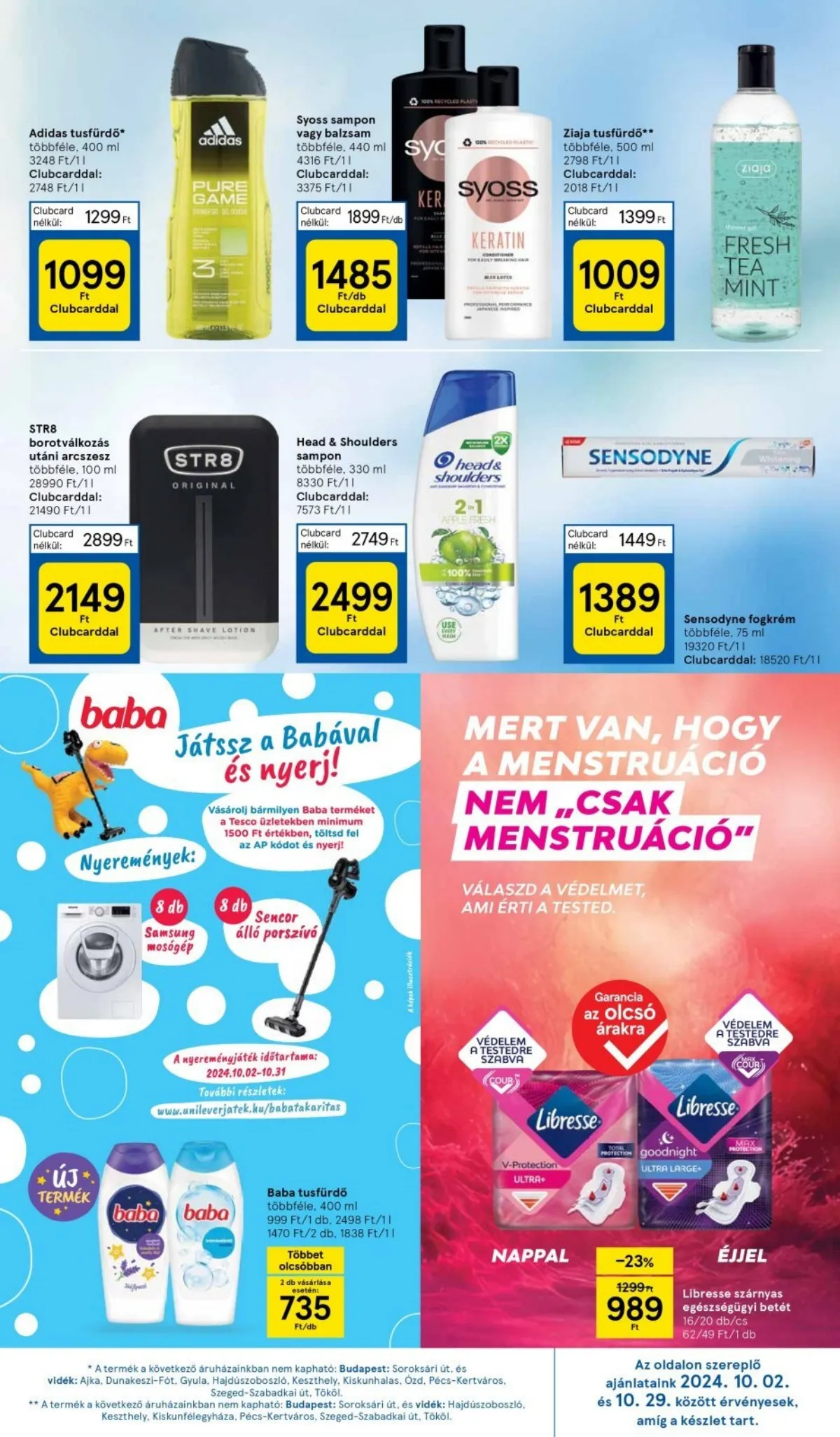 Tesco akciós újság Hipermarket 10.24–10.30 – 27. oldal
