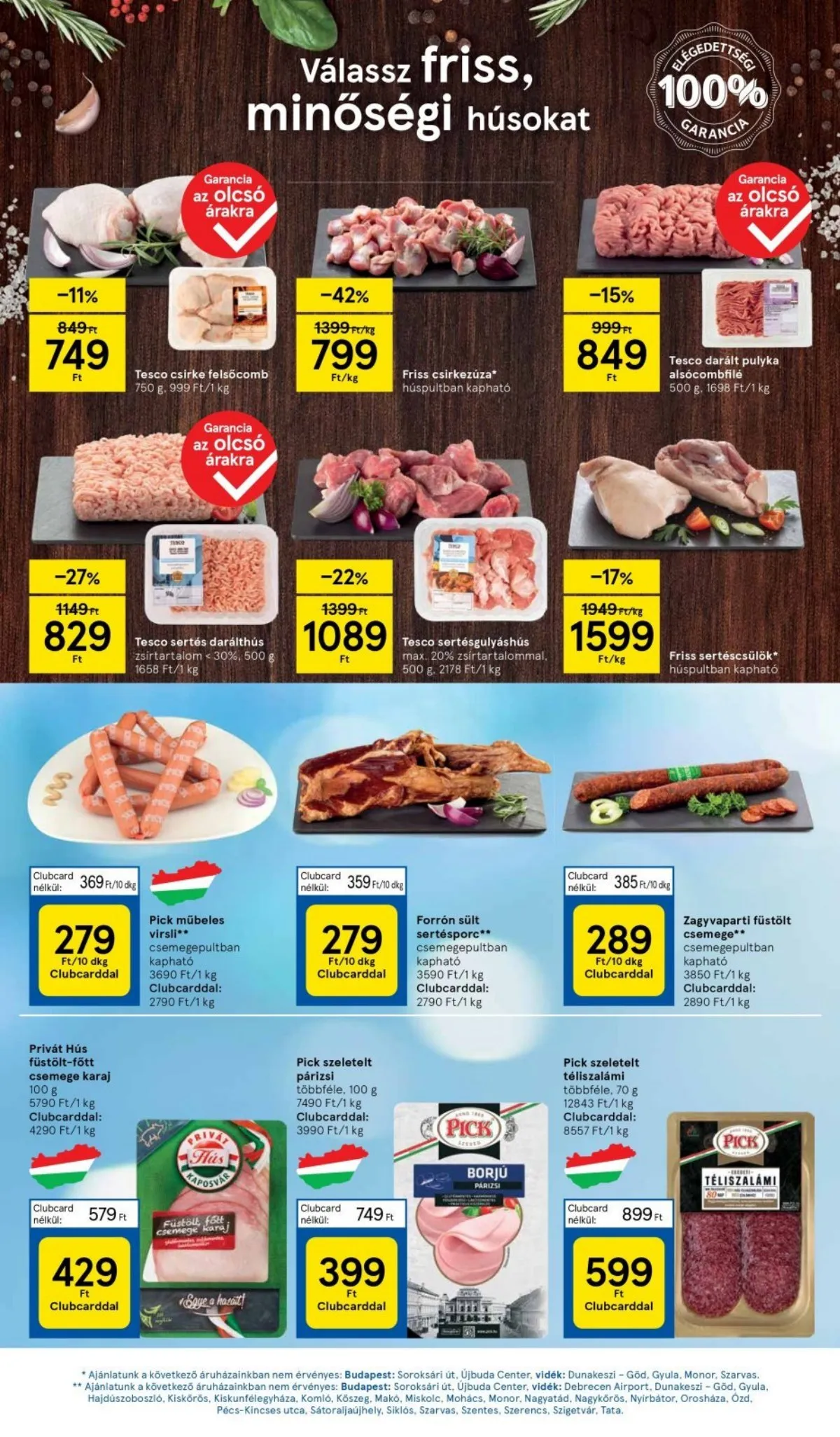 Tesco akciós újság Hipermarket 10.24–10.30 – 3. oldal