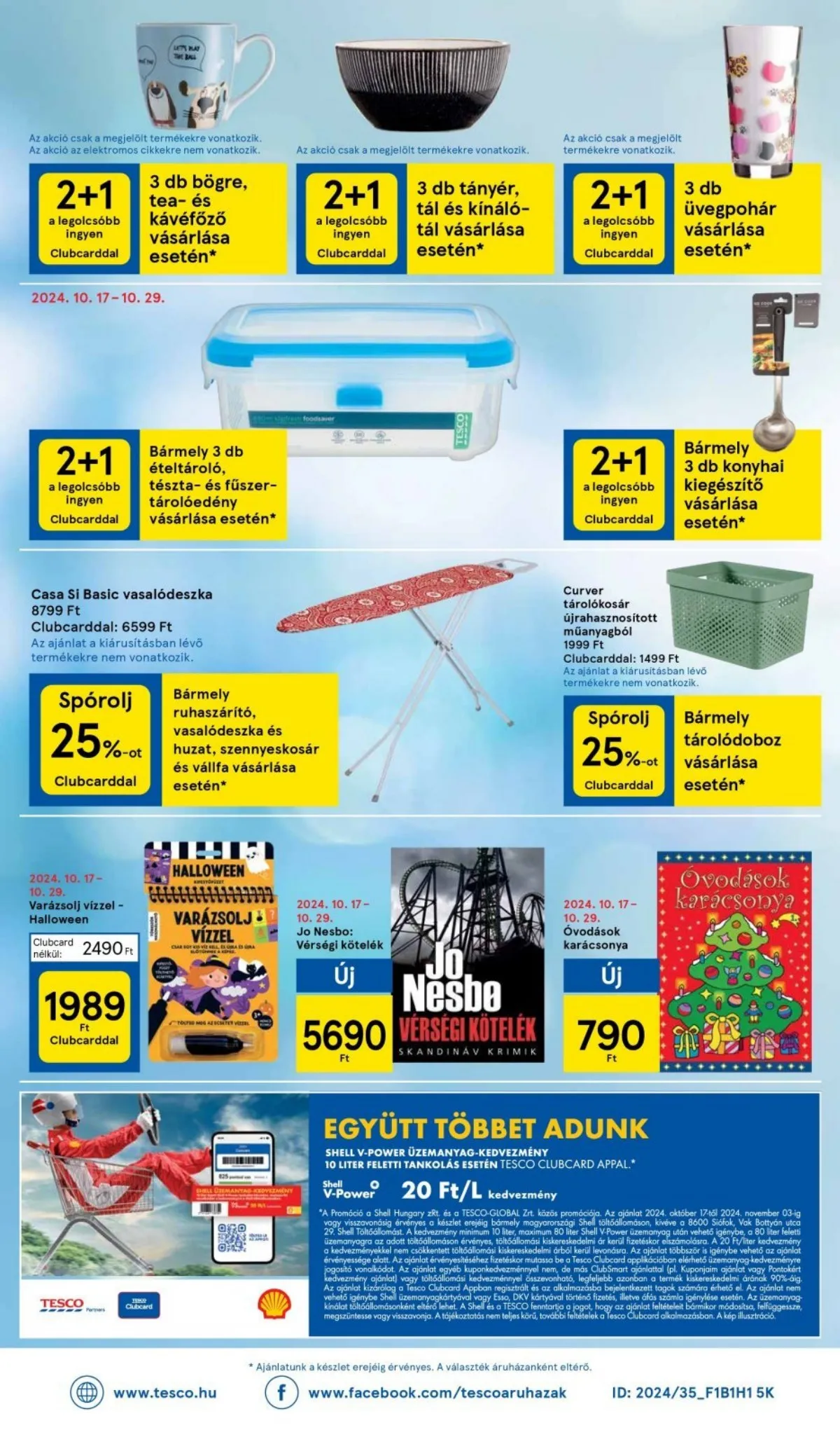 Tesco akciós újság Hipermarket 10.24–10.30 – 32. oldal