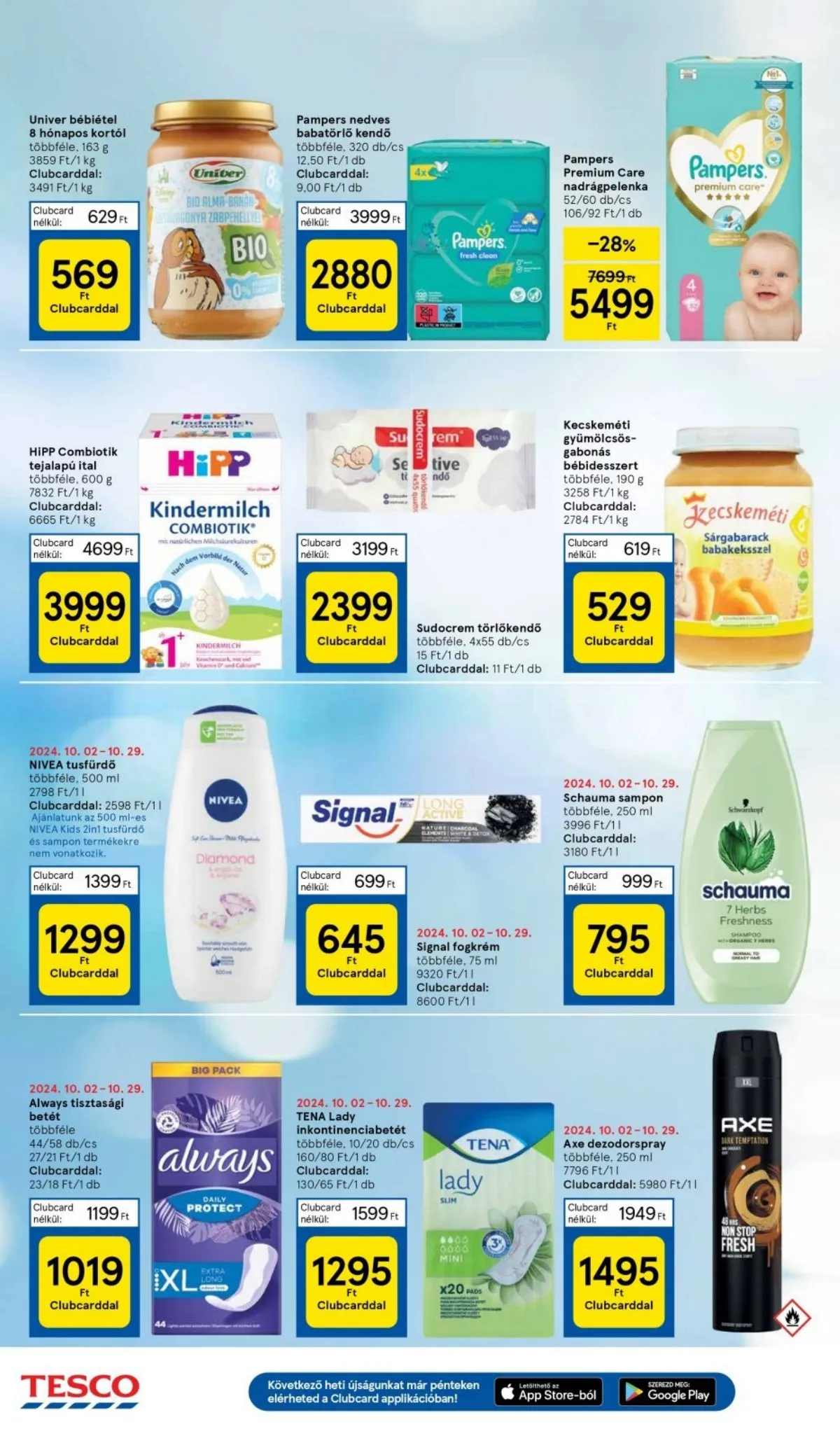 Tesco akciós újság Hipermarket 10.24–10.30 – 8. oldal