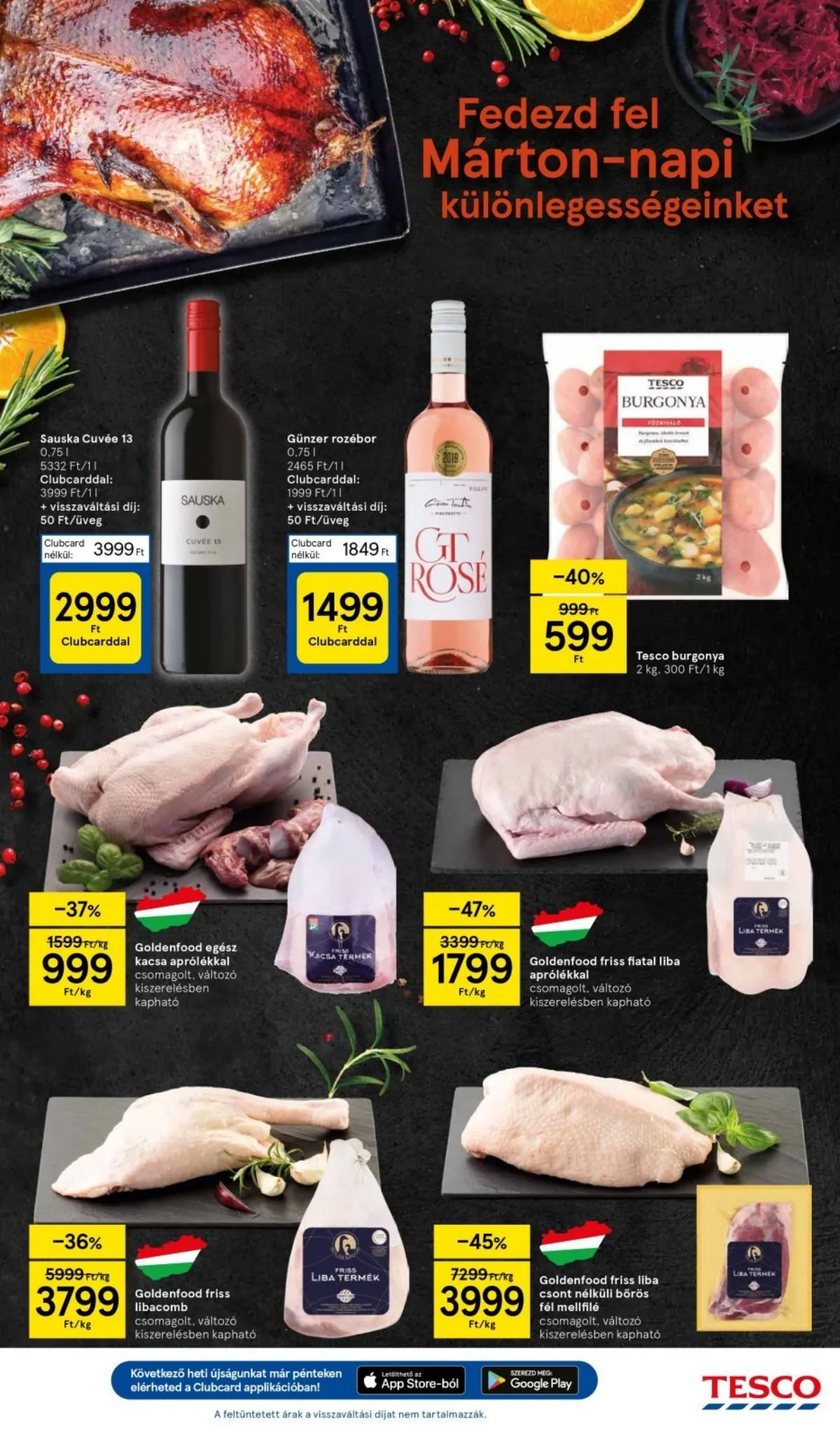 Tesco akciós újság Hipermarket 10.31–11.06 – 11. oldal