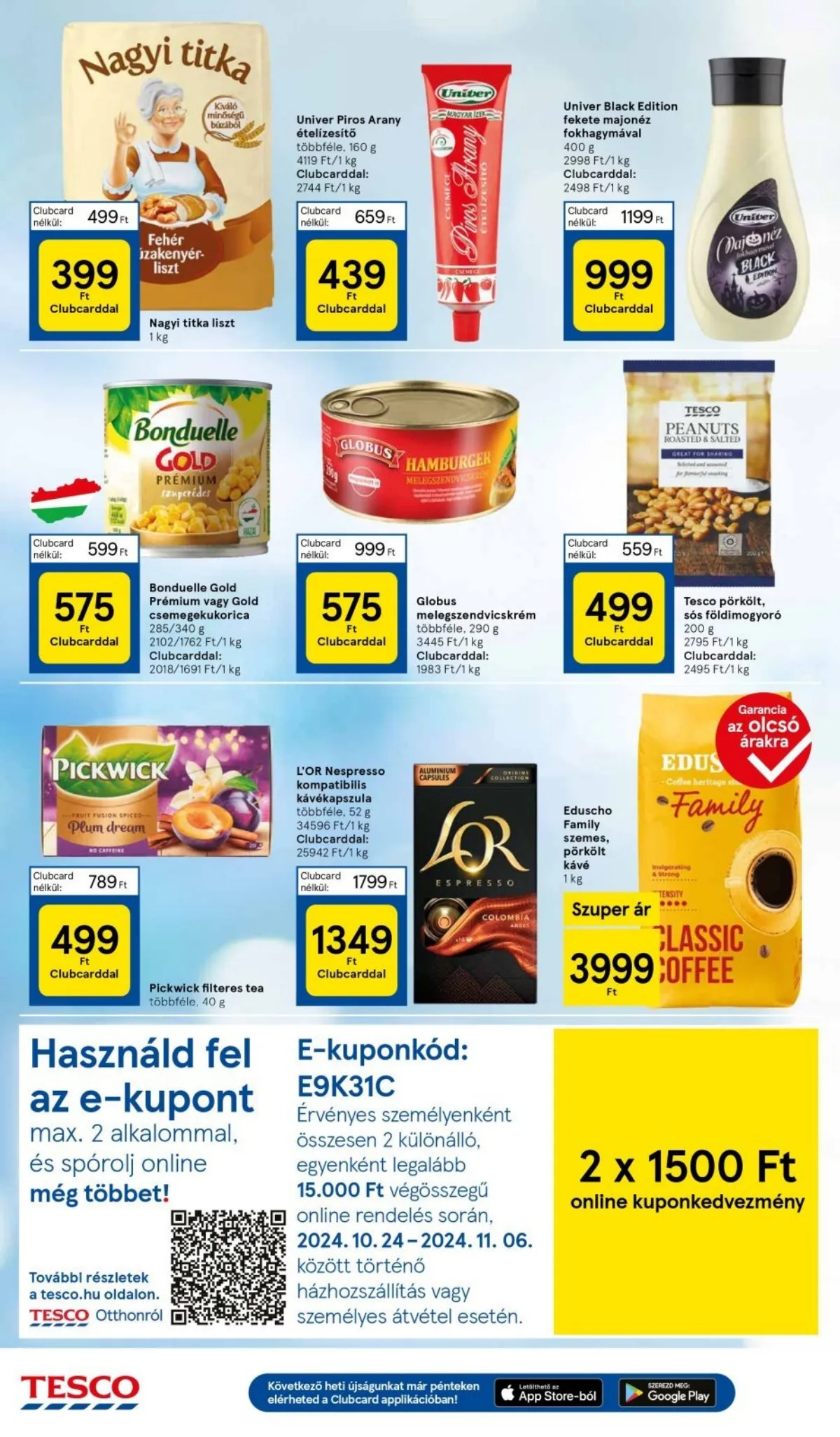 Tesco akciós újság Hipermarket 10.31–11.06 – 6. oldal