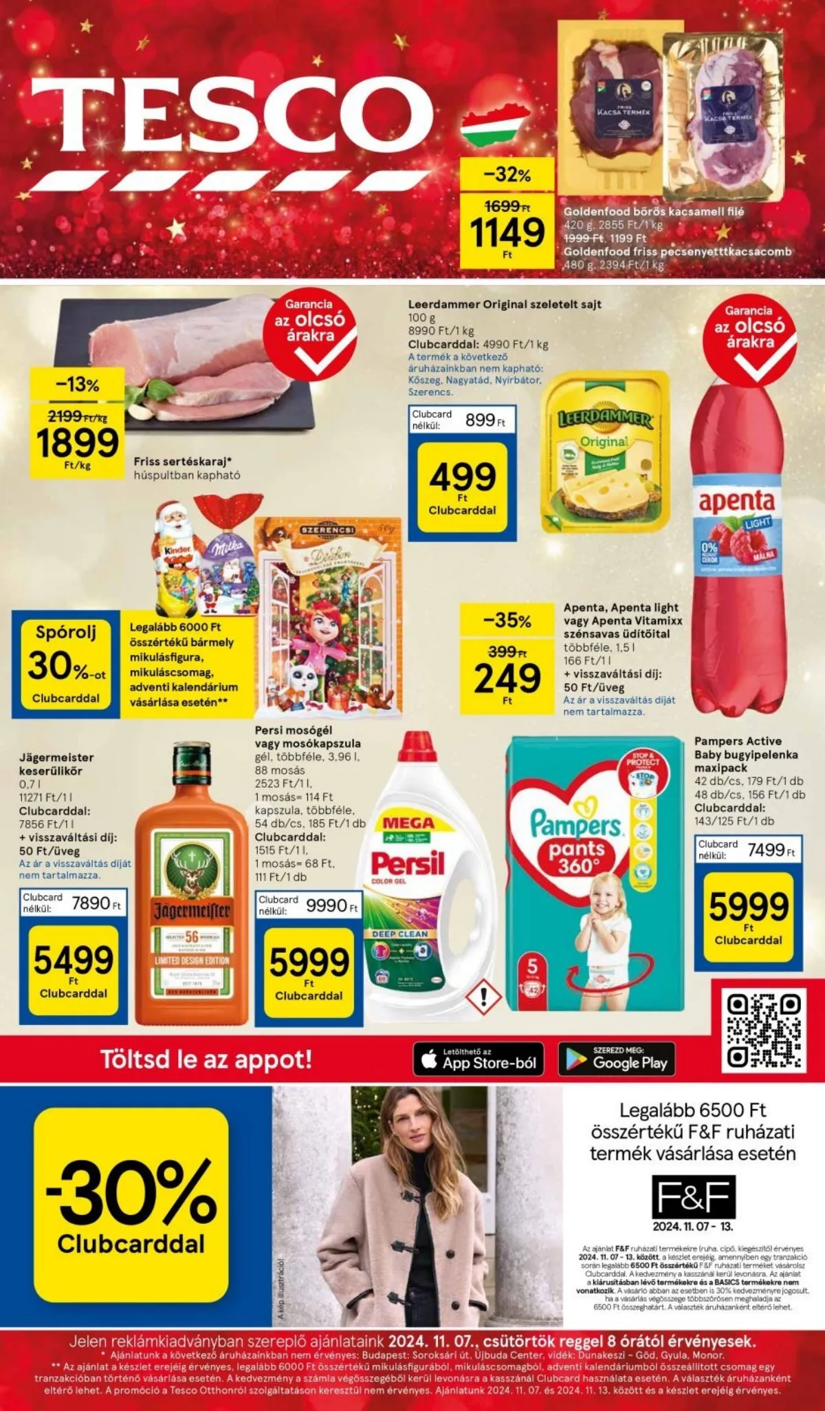 Tesco akciós újság Hipermarket 11.07–11.13