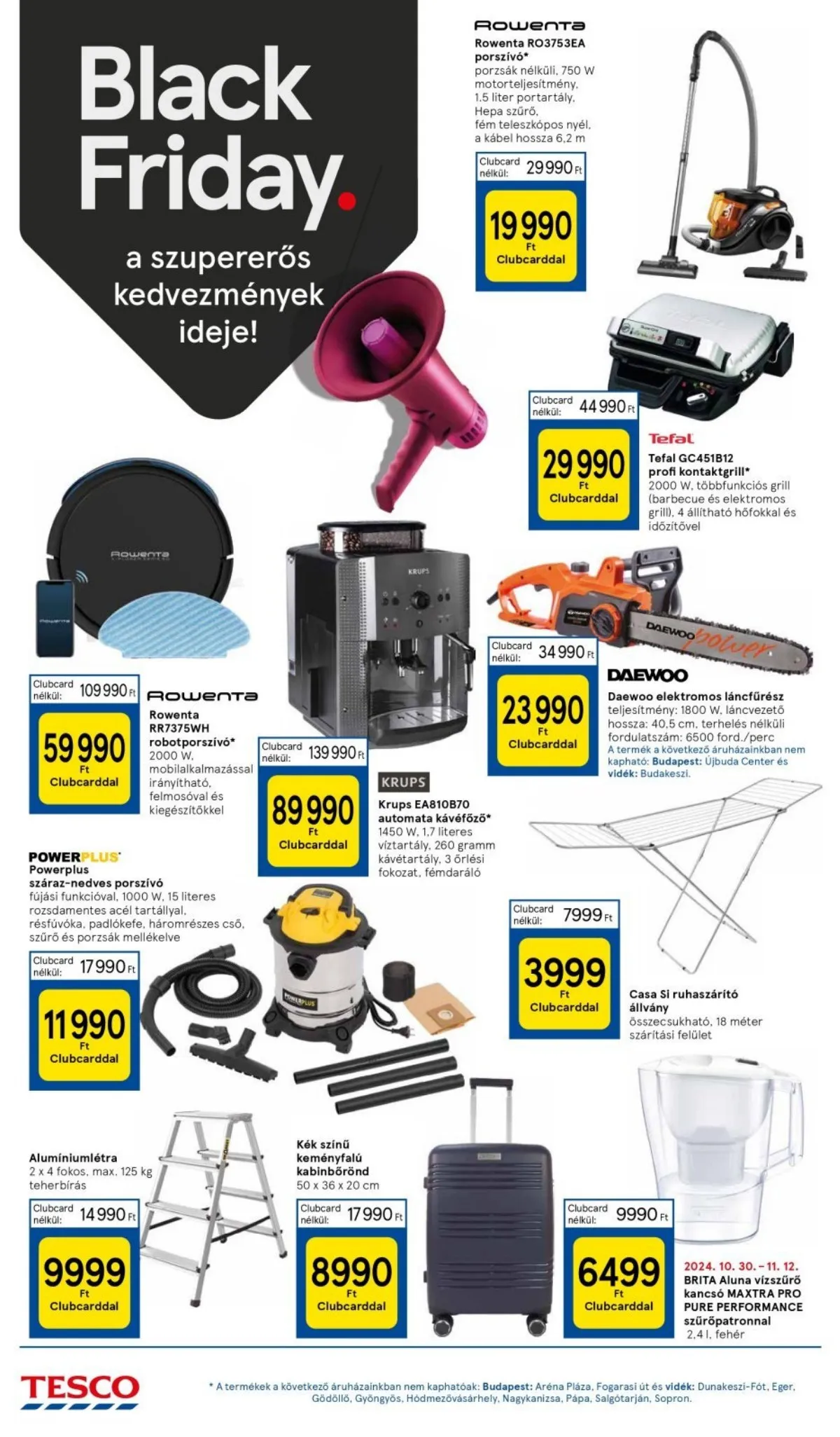 Tesco akciós újság Hipermarket 11.07–11.13 – 12. oldal